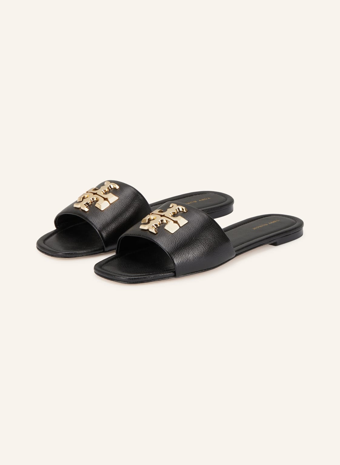 Produktový obrázek TORY BURCH Tory Burch Pantofle Eleanor černá