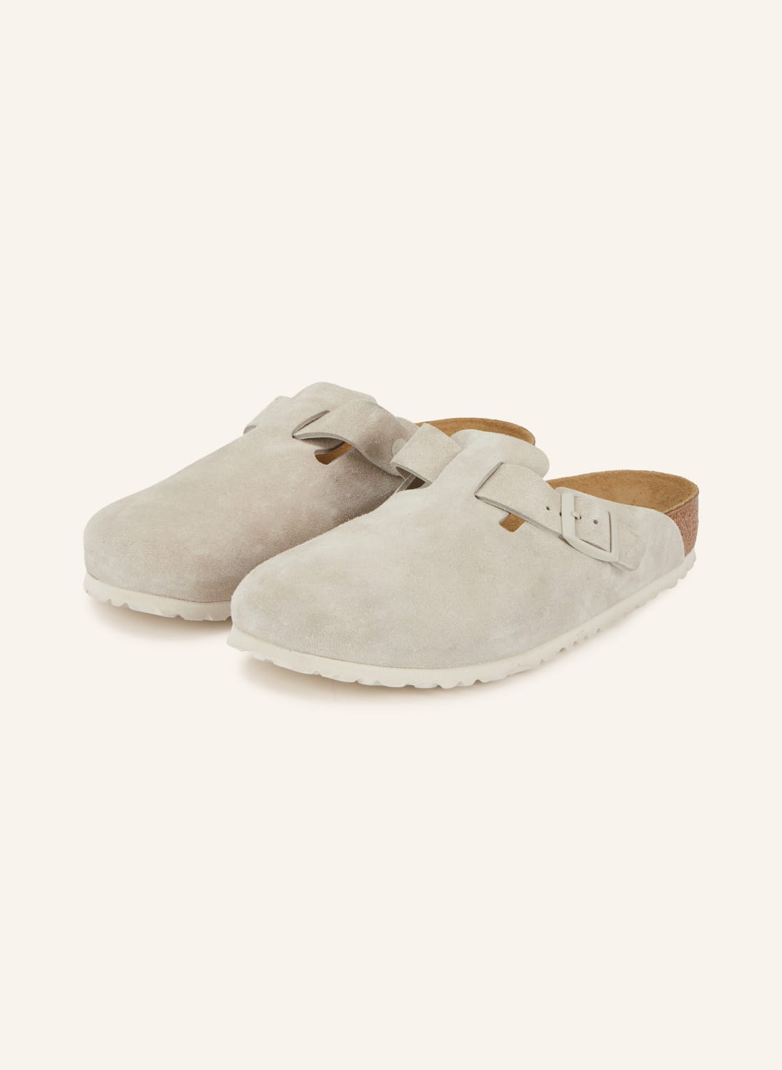 Produktový obrázek Birkenstock Birkenstock Pantofle Boston světle šedá
