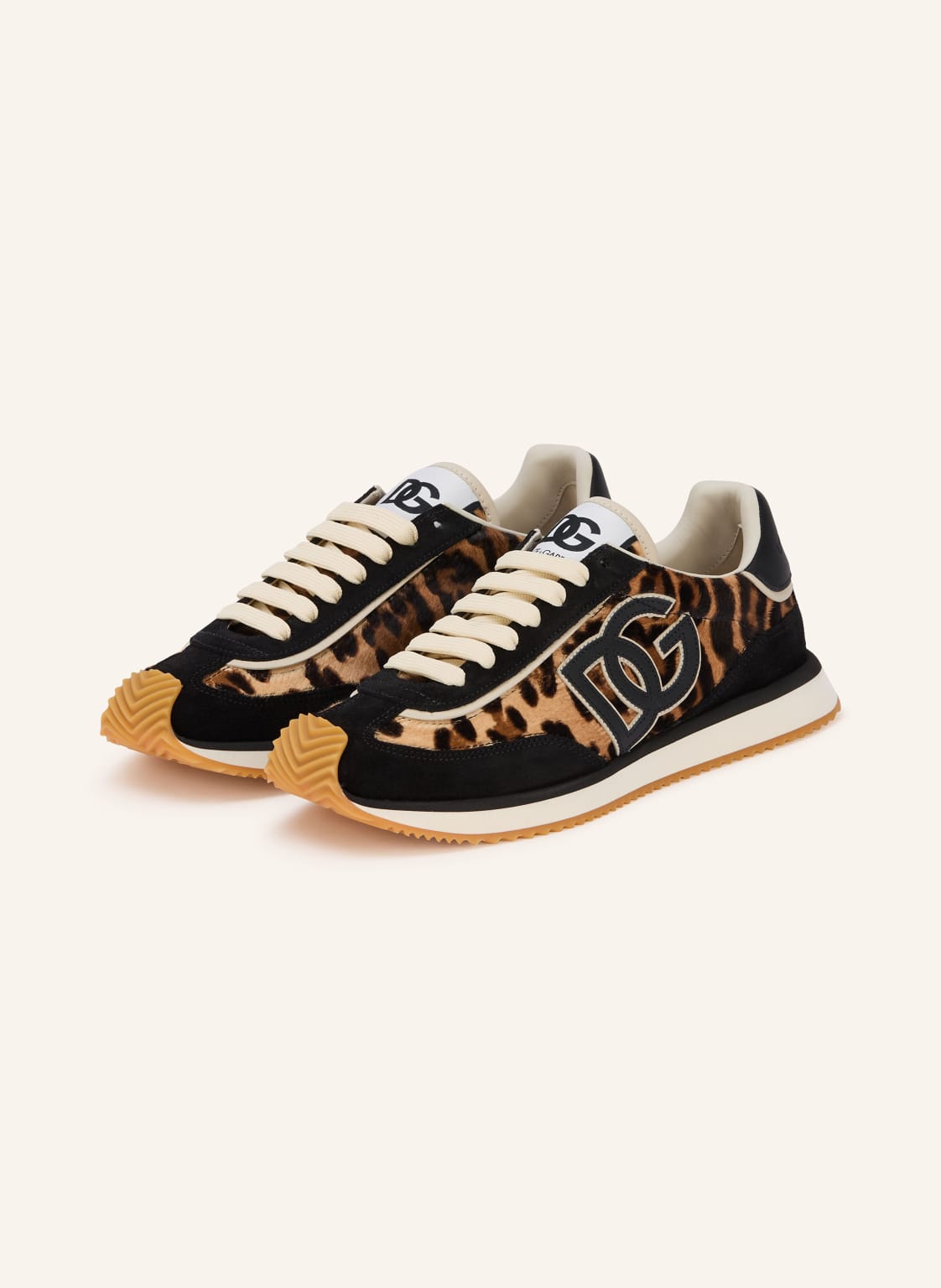 Produktový obrázek Dolce & Gabbana Dolce & Gabbana Tenisky hnědá / světle hnědá / černá