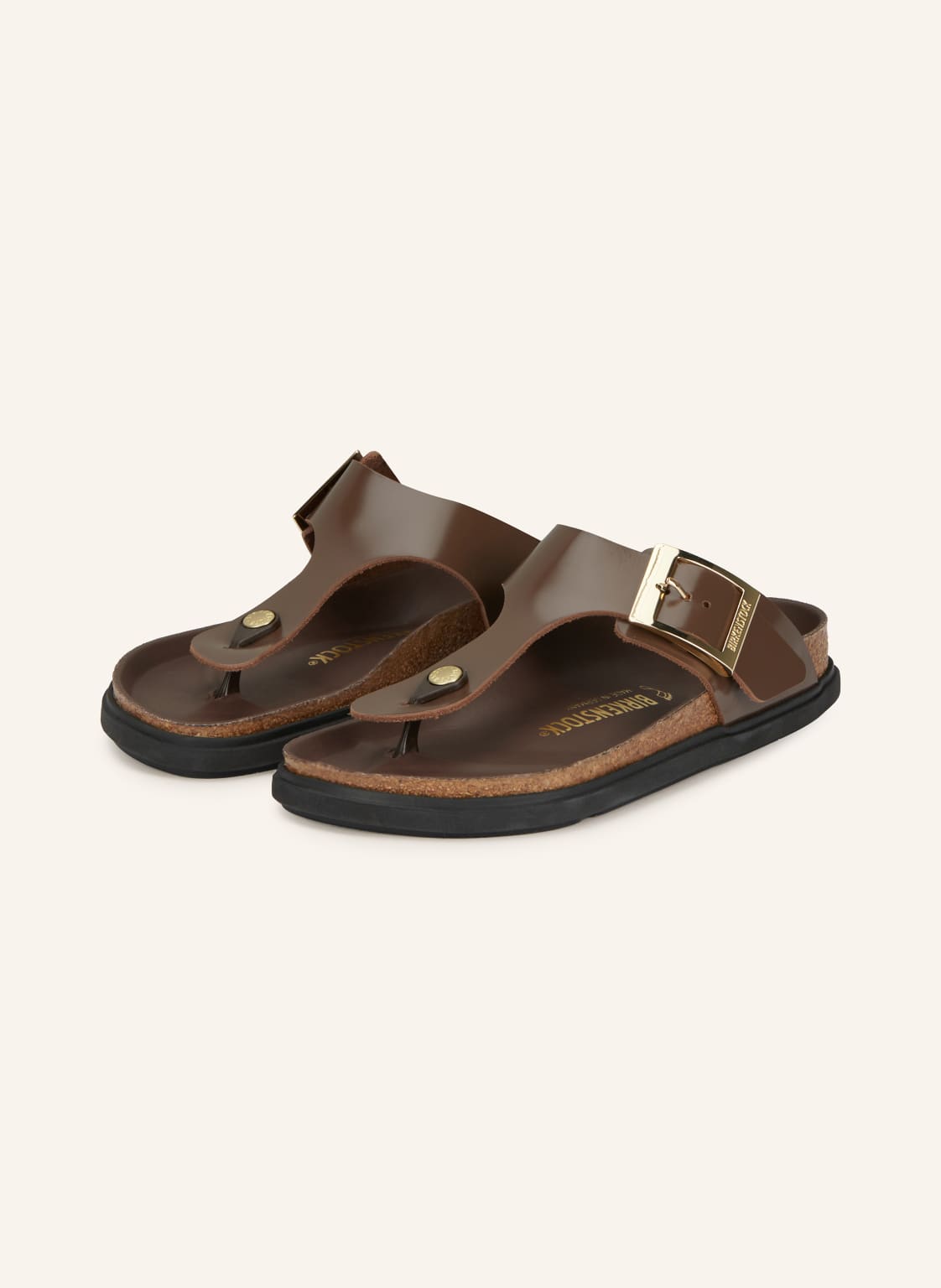 Produktový obrázek Birkenstock Birkenstock Prstové Ponožky Gizeh tmavě hnědá