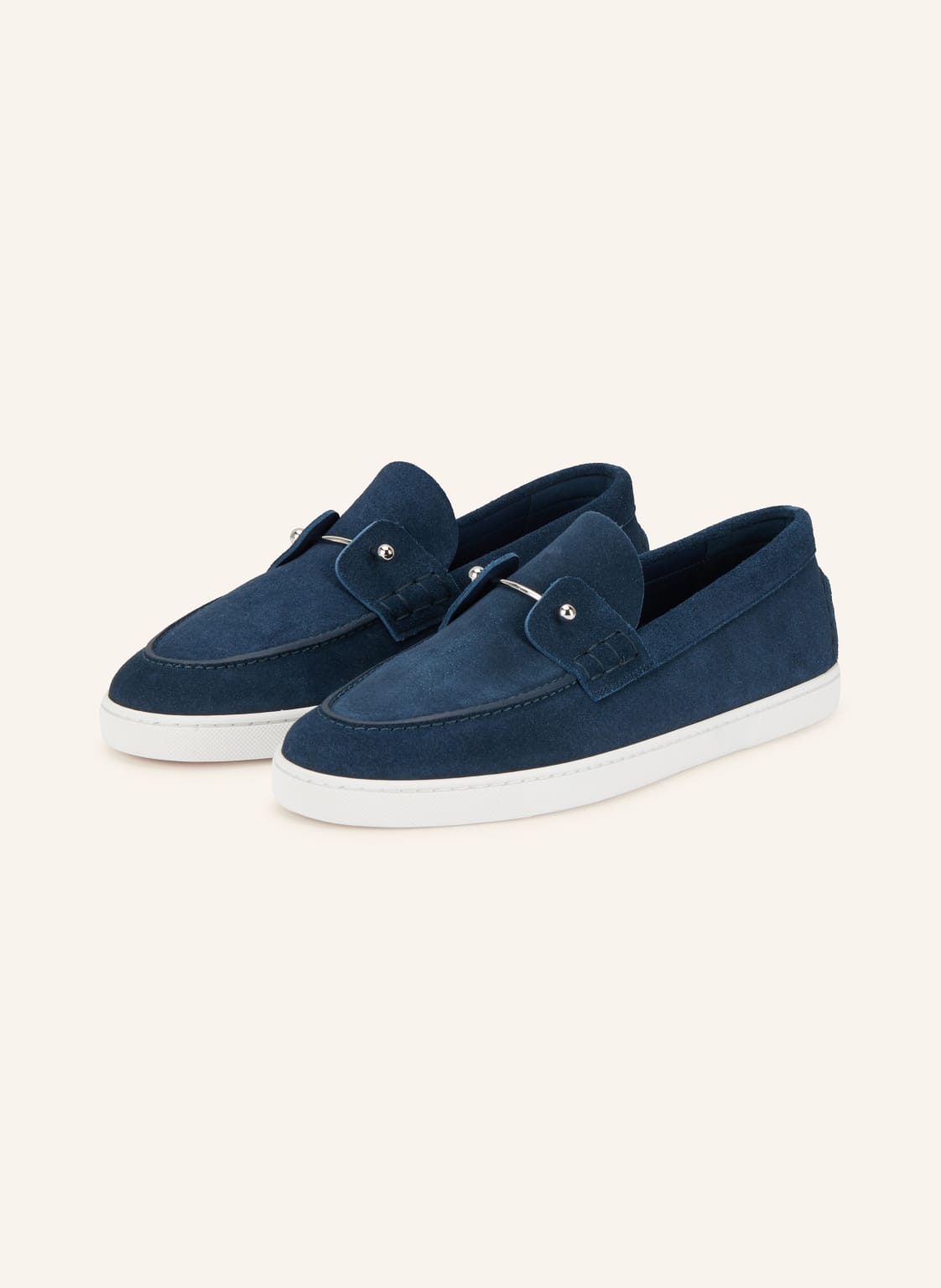 Produktový obrázek Christian Louboutin Christian Louboutin Mokasíny Chambeliboat tmavě modrá