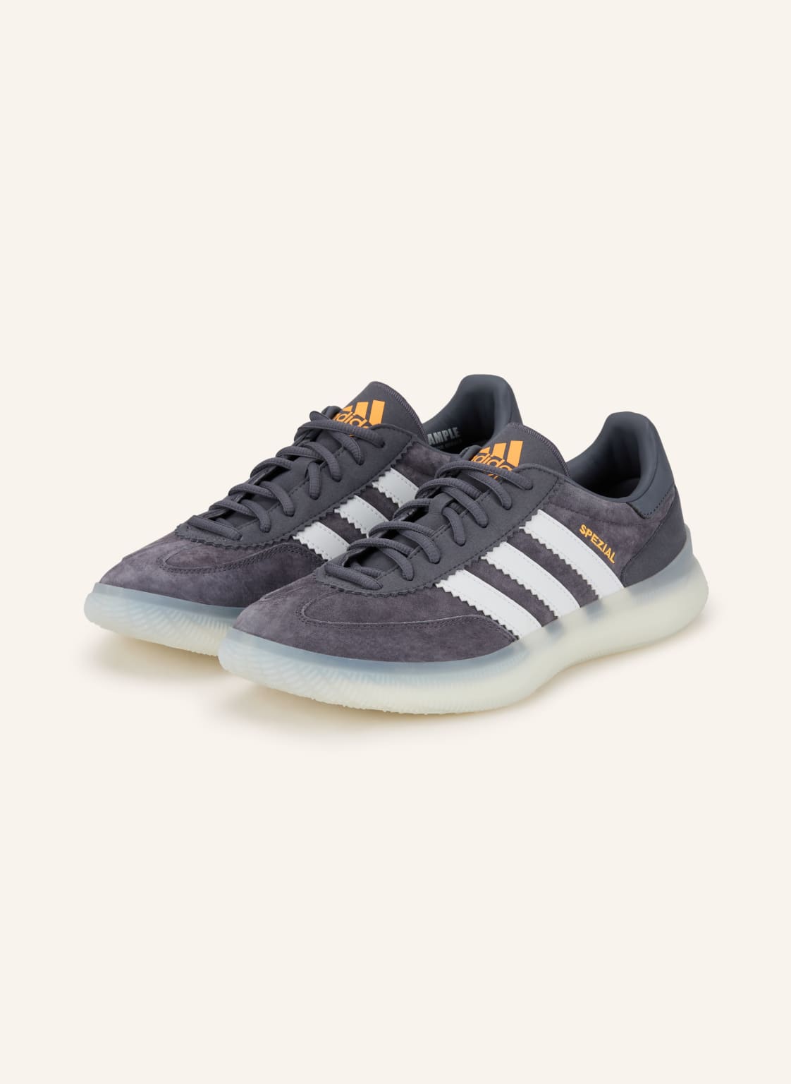 Produktový obrázek Adidas Adidas Indoorové Boty Hb Spezial Pro tmavě šedá / bílá