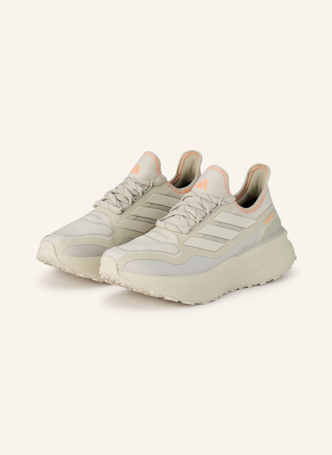 Produktový obrázek Adidas Adidas Běžecké Boty Ultraboost 5 Gtx světle šedá / tmavě oranžová
