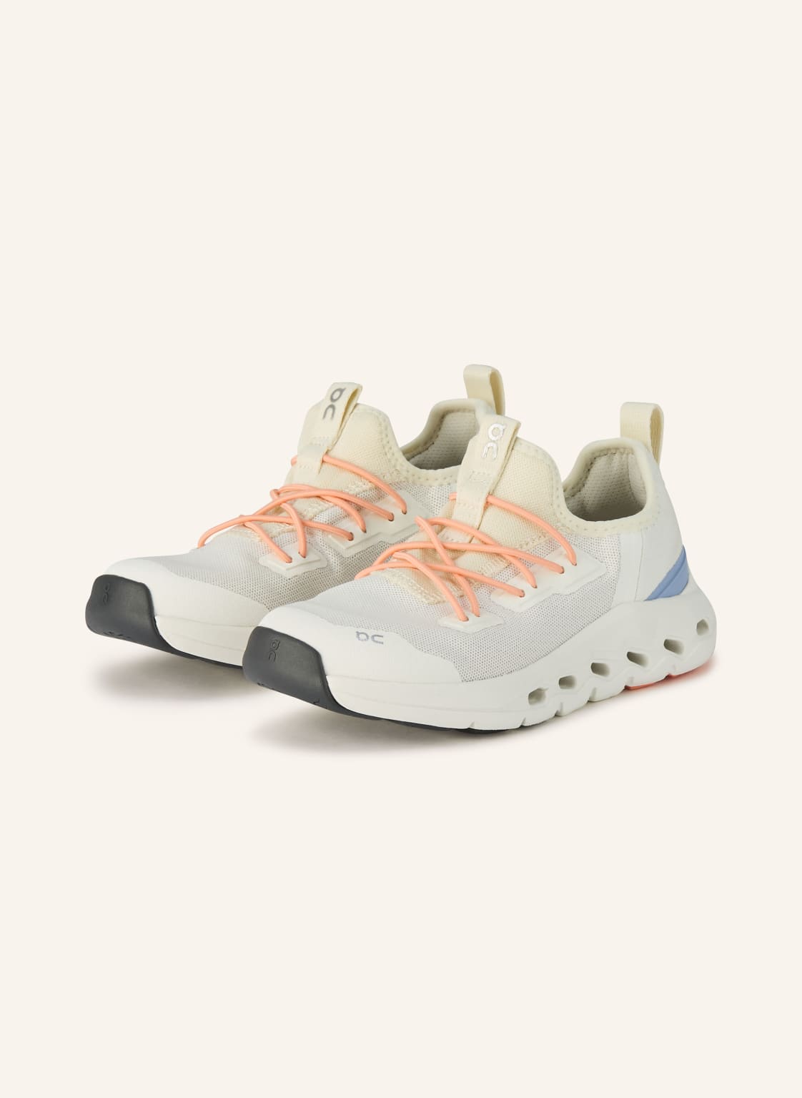 Produktový obrázek On On Sneakersy Cloudleap krémová / světle červená