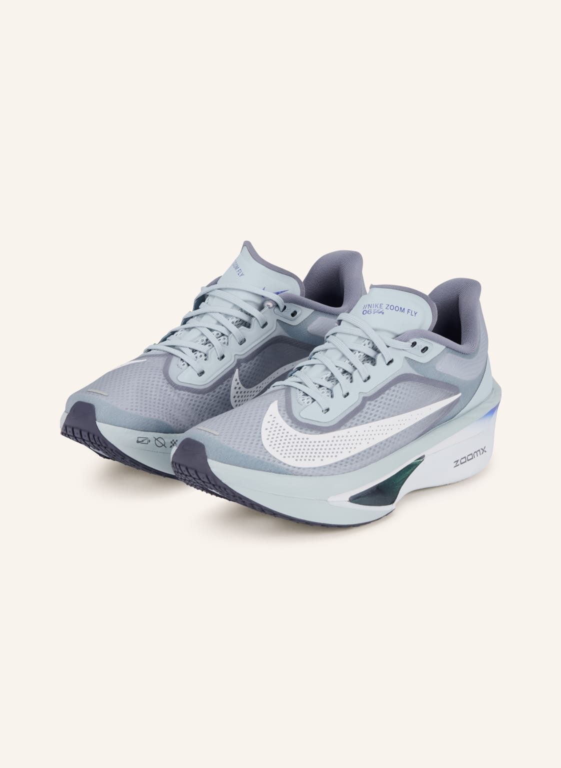 Produktový obrázek Nike Nike Běžecké Boty Zoom Fly 6 tmavě modrá / černošedá / bílá