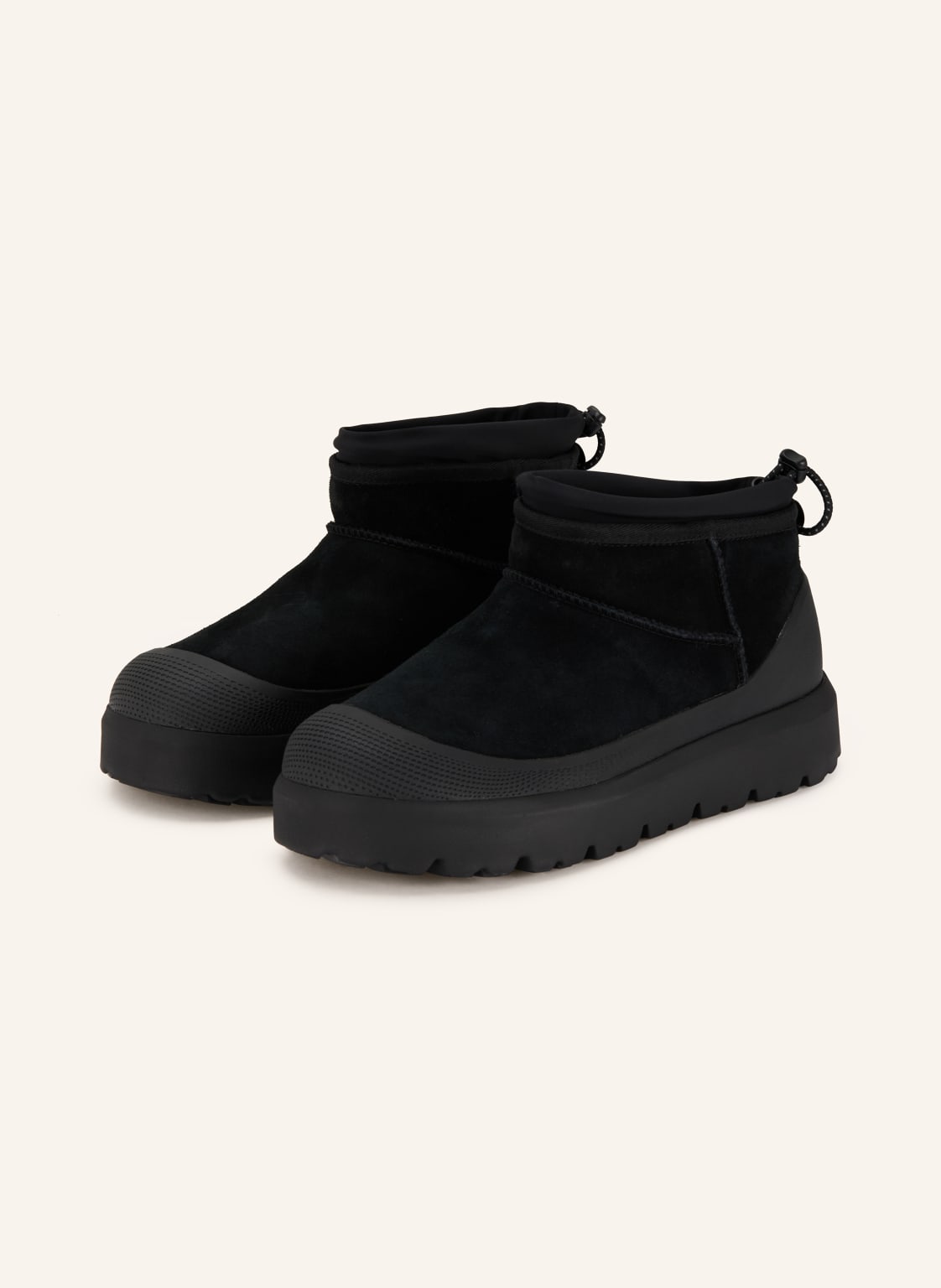 Produktový obrázek Ugg Ugg Boty S Plochou Podrážkou Classic Ultra Mini Weather Hybrid černá