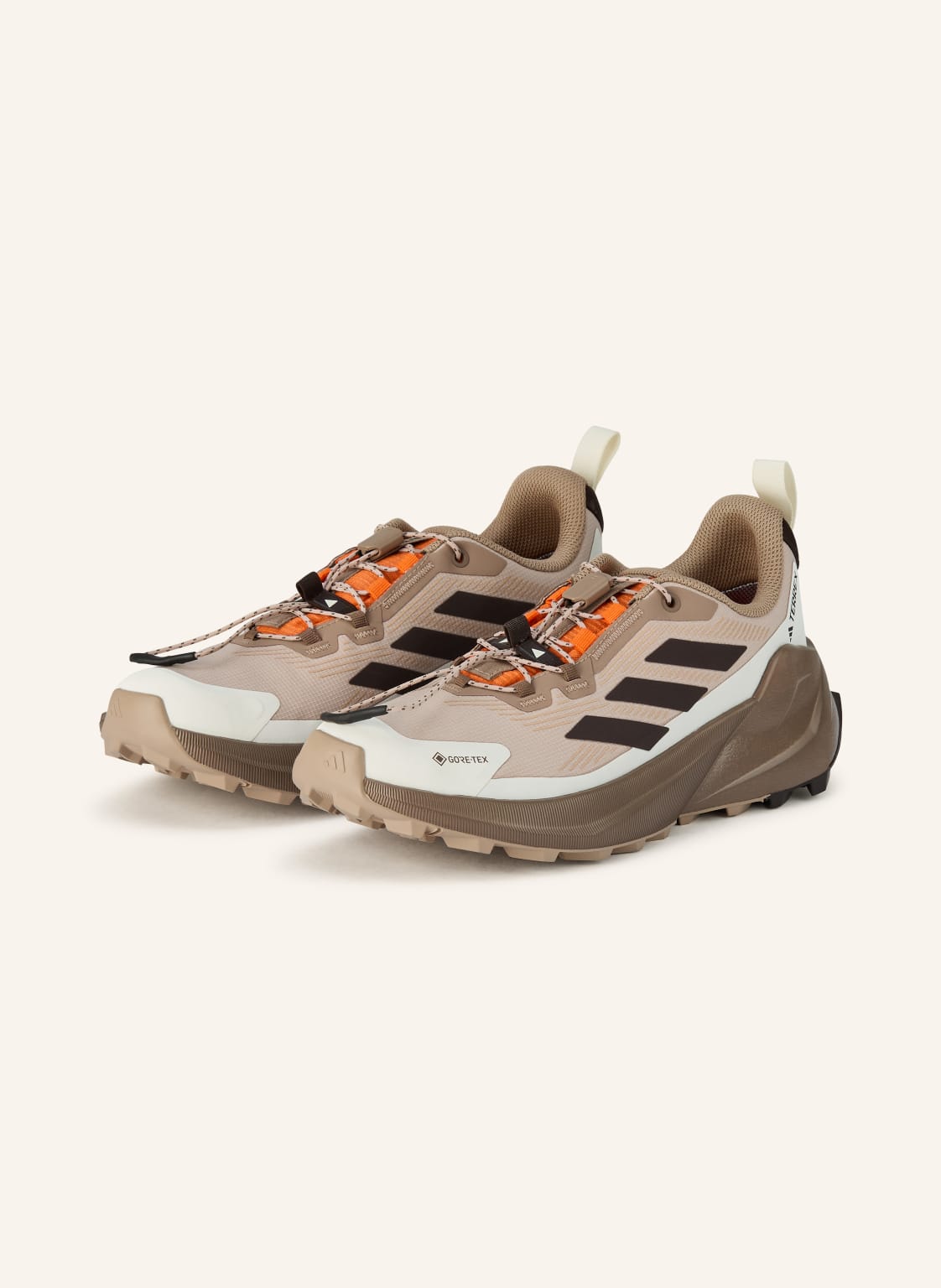 Produktový obrázek adidas Terrex Adidas Terrex Turistické Boty Terrex Trailmaker 2 Gtx Sl černošedá / tmavě hnědá / oranžová