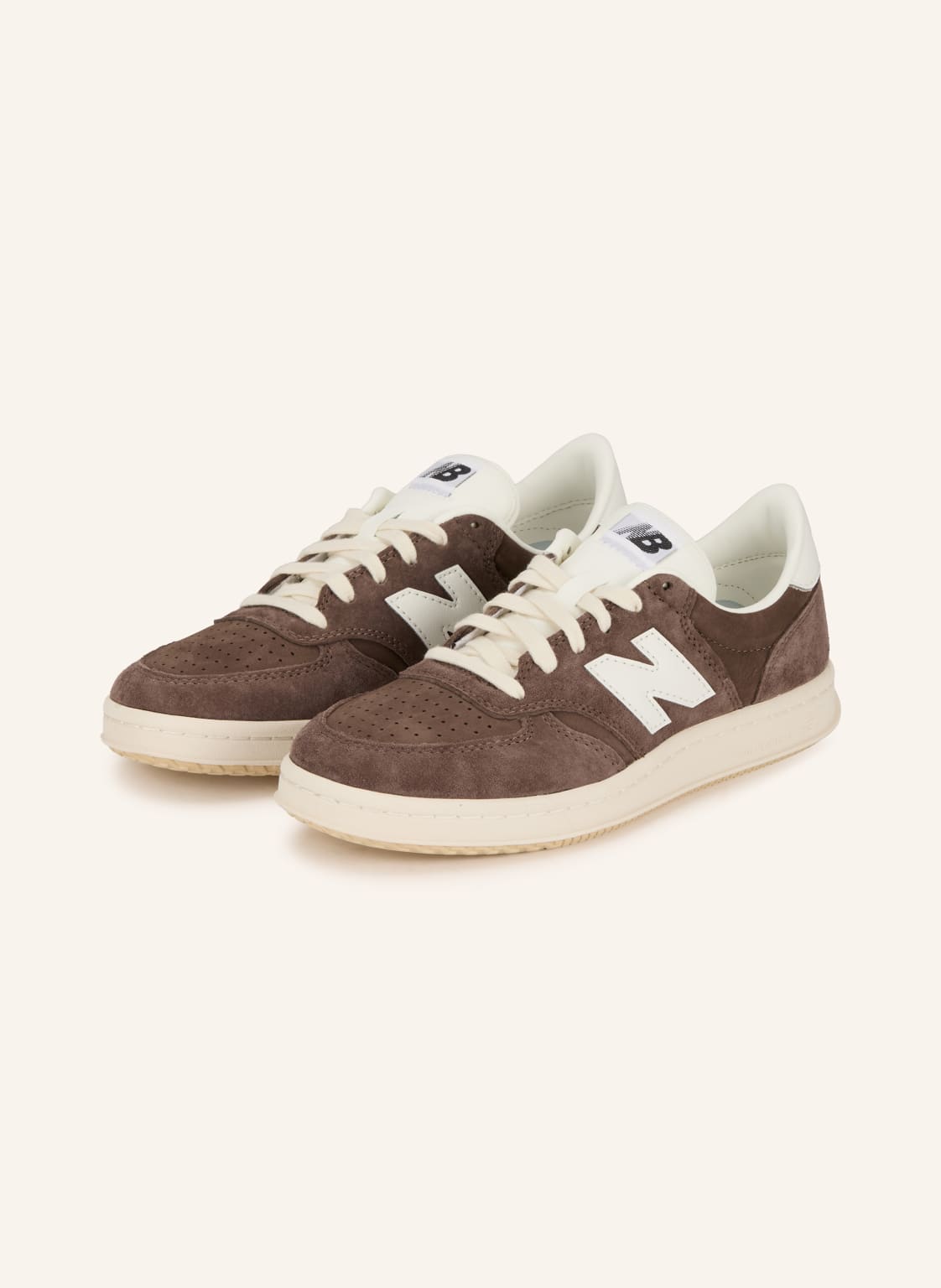 Produktový obrázek New Balance New Balance Tenisky t500 tmavě hnědá / krémová