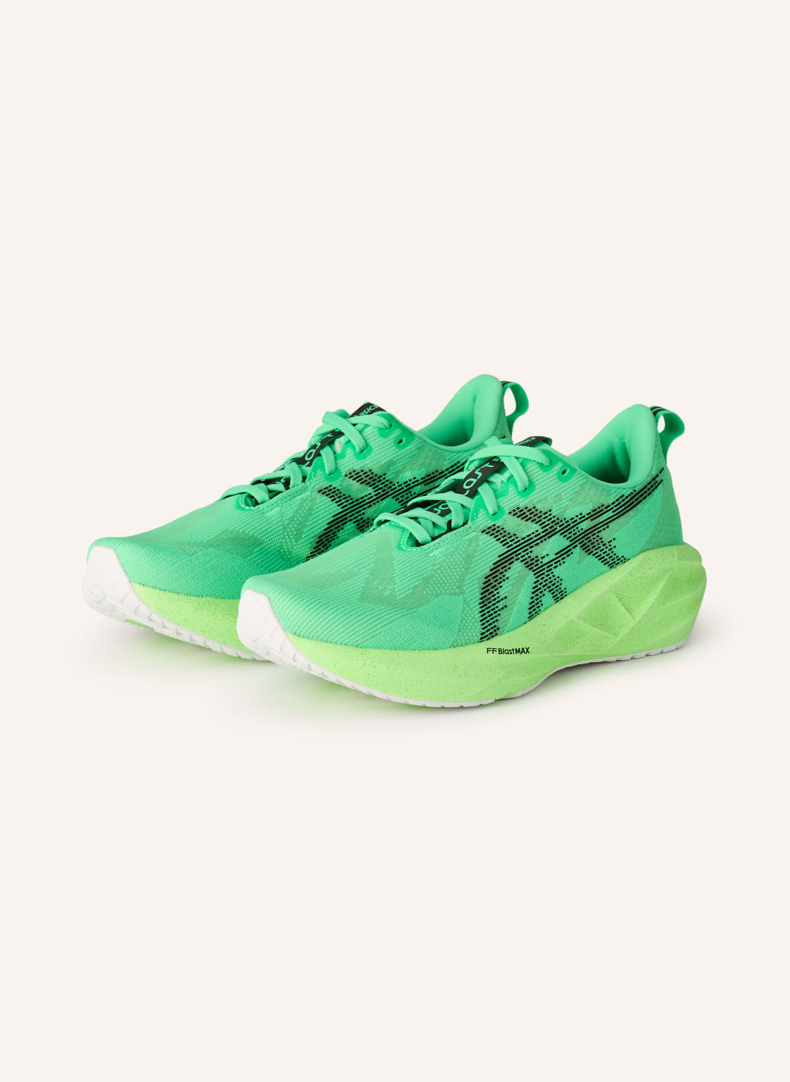 Produktový obrázek ASICS Asics Běžecké Boty Novablast 5 neonově zelená / černá