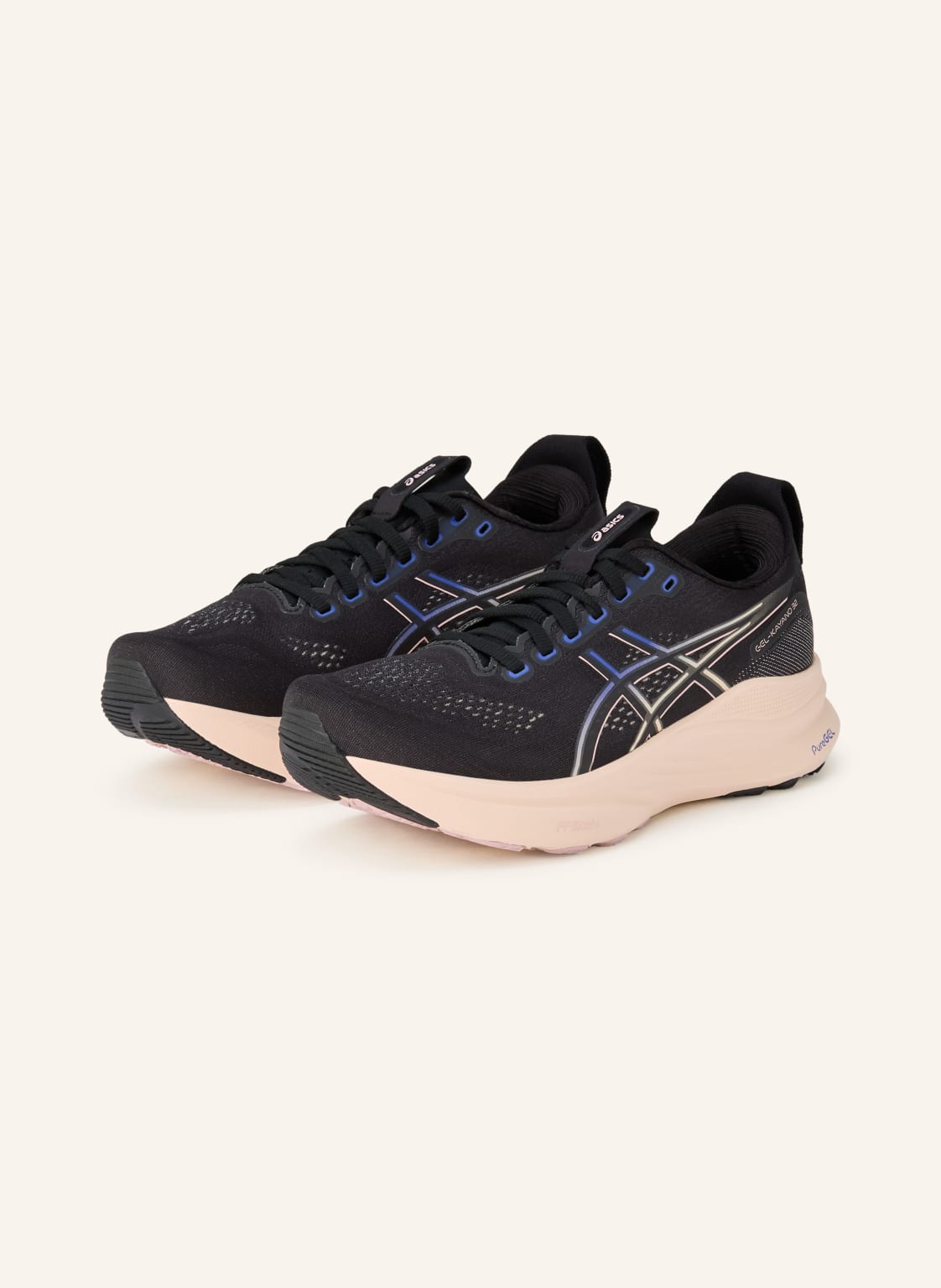 Produktový obrázek ASICS Asics Běžecké Boty Gel-Kayano 32 černá / režná / modrá