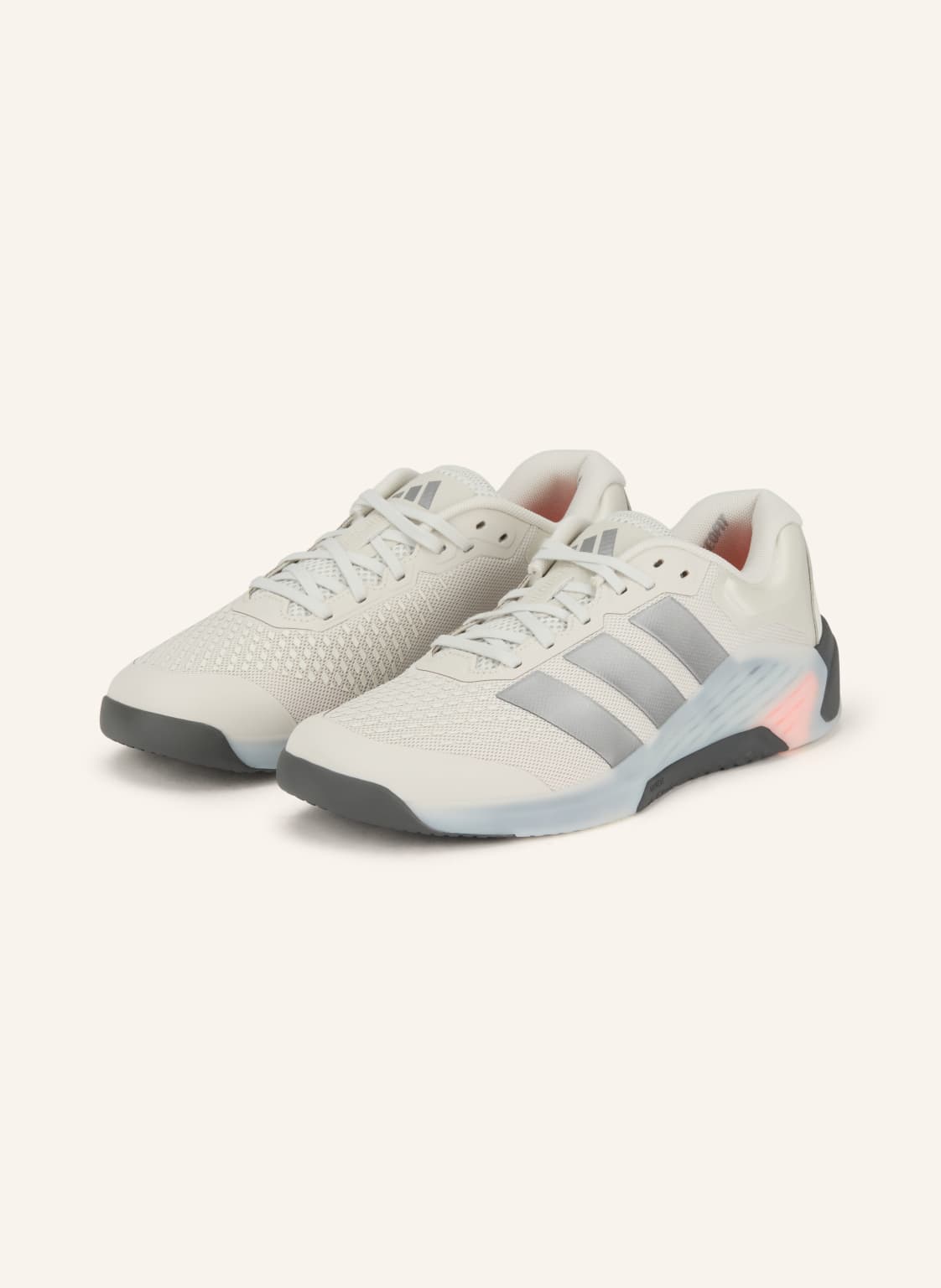 Produktový obrázek Adidas Adidas Fitness Boty Dropset 4 Power světle šedá / tmavě šedá / neonově oranžová