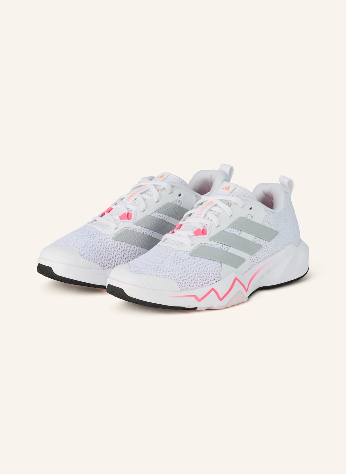 Produktový obrázek Adidas Adidas Fitness Boty Rapidmove Go bílá / neonově růžová / světle šedá