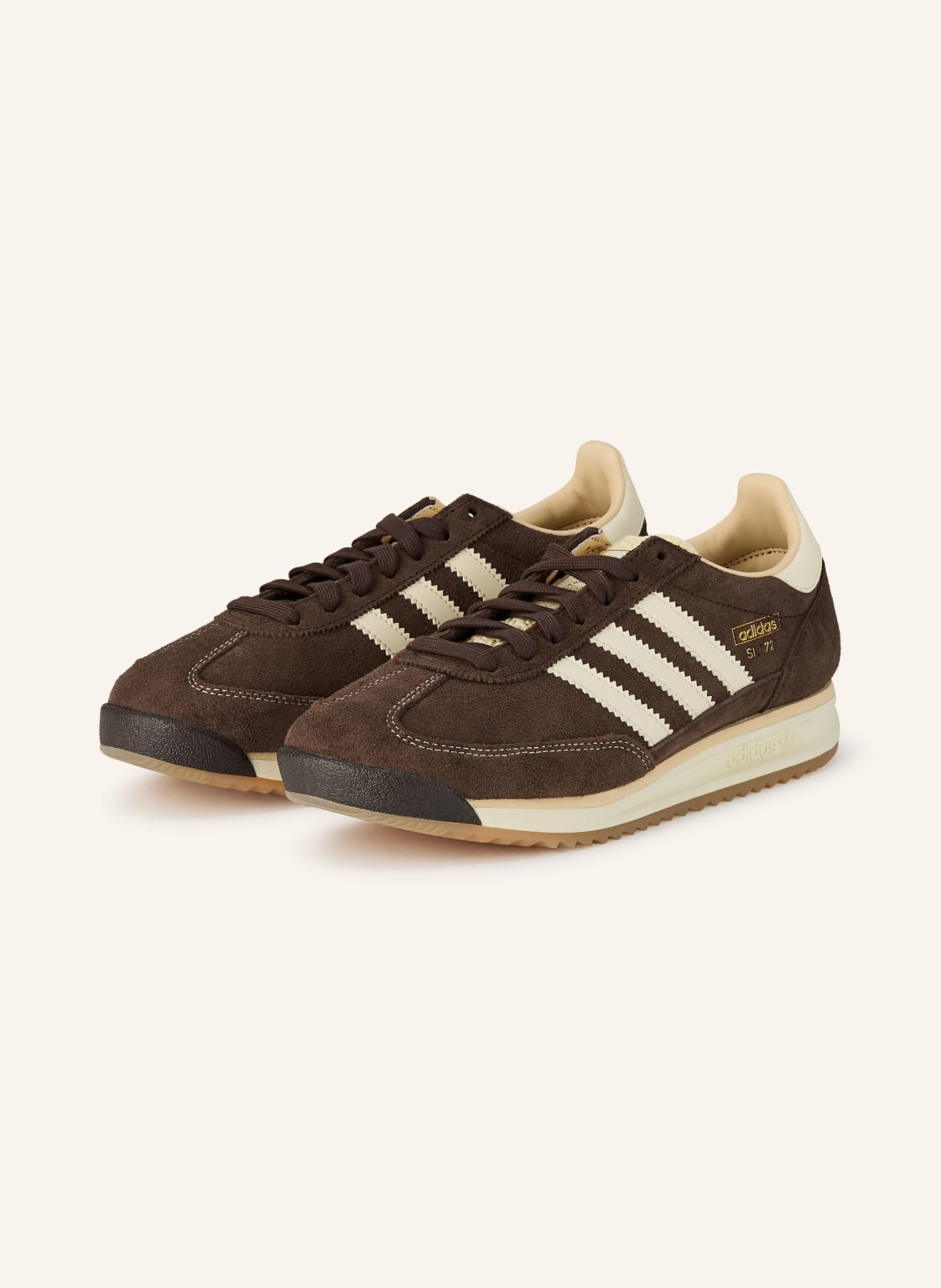 Produktový obrázek adidas Originals Adidas Originals Teniska Sl 72 Rs tmavě hnědá / krémová