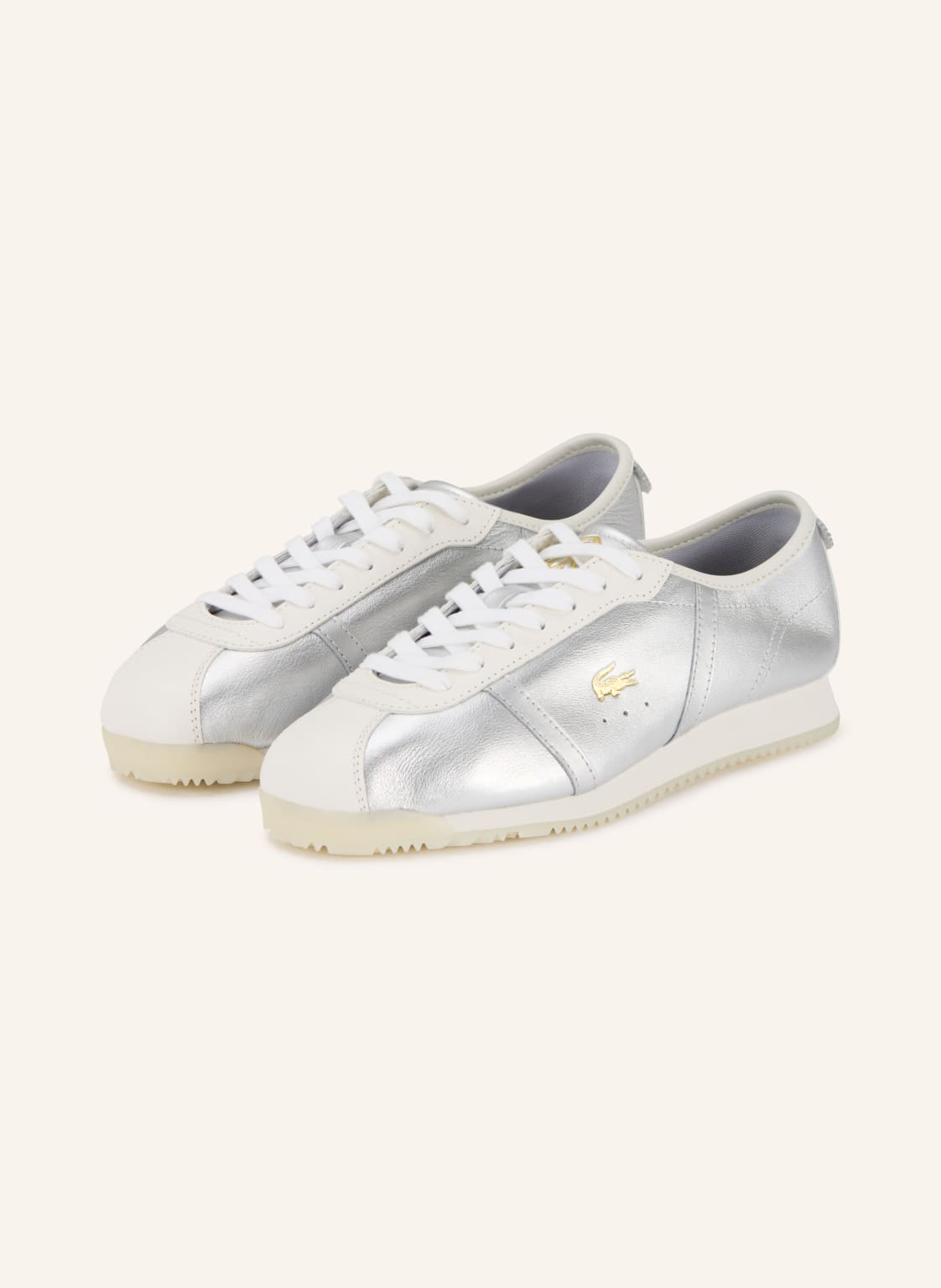 Produktový obrázek Lacoste Lacoste Tenisky Club-Low stříbrná / bílá