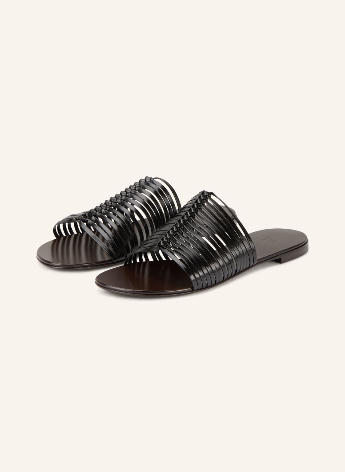 Produktový obrázek GIUSEPPE ZANOTTI DESIGN Giuseppe Zanotti Design Pantofle Savoia černá