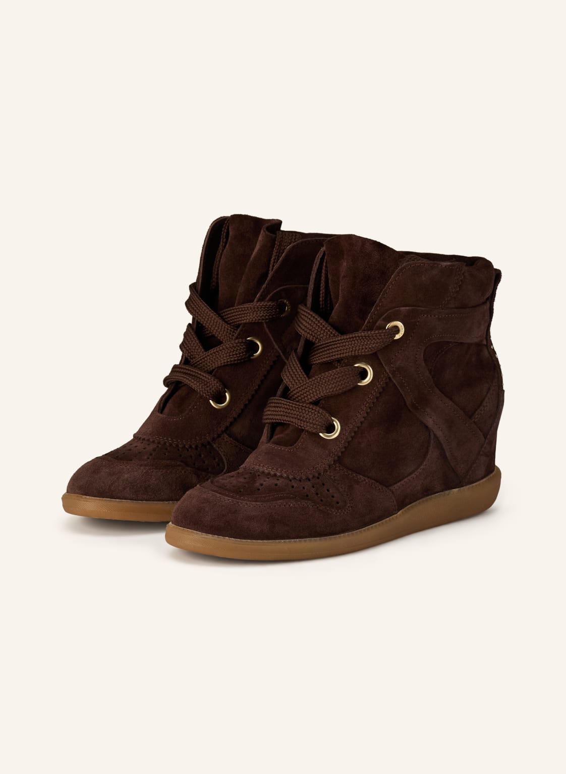 Produktový obrázek Bronx Bronx Hightop Tenisky Jae-Yy S Cvočky tmavě hnědá