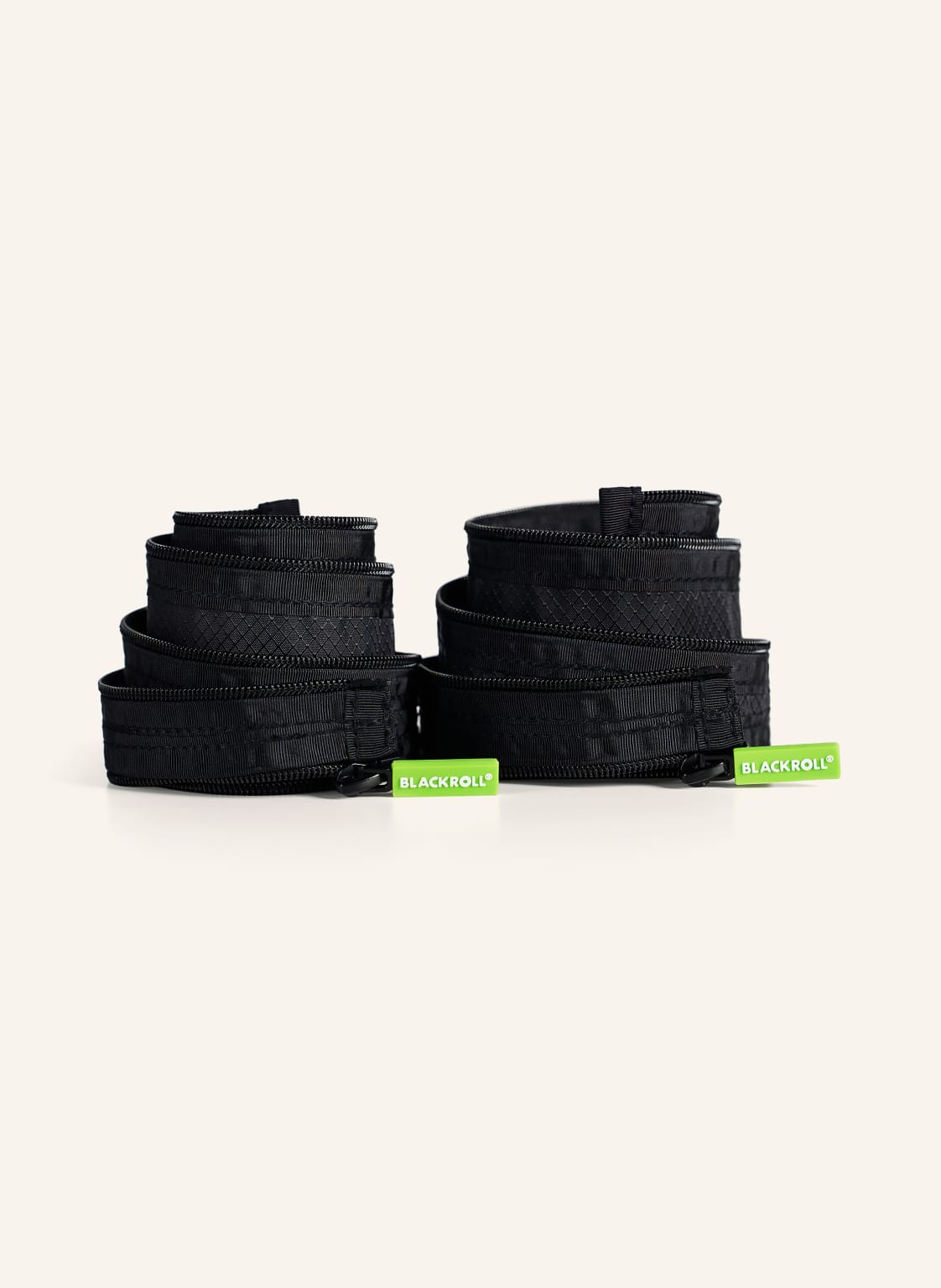 Produktový obrázek Blackroll Blackroll Sada 2 Kusů Prodlužovacích Pásků M Pro Kompresní Boty černá