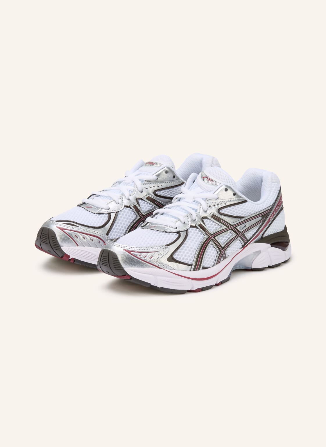 Produktový obrázek ASICS Asics Sneakersy Gt-2160 bílá / stříbrná / tmavě červená
