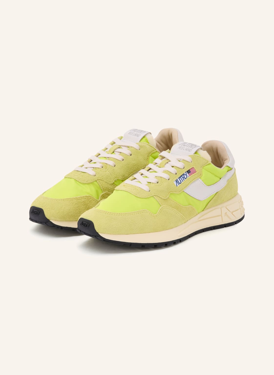 Produktový obrázek AUTRY Autry Sneakersy Reelwind Low neonově žlutá / bílá