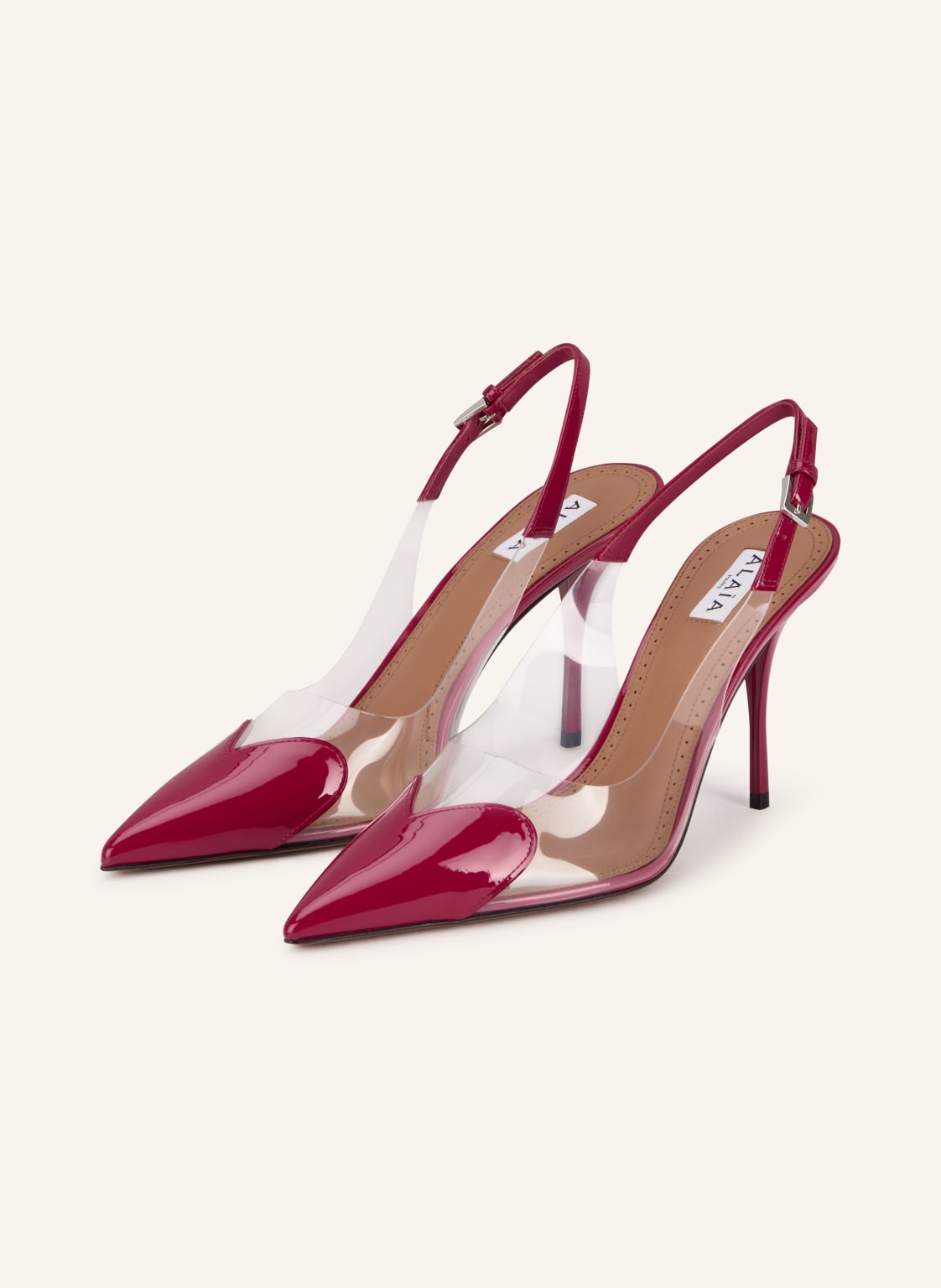 Produktový obrázek ALAÏA Alaïa Slingpumps S Otevřenou Patou tmavě červená