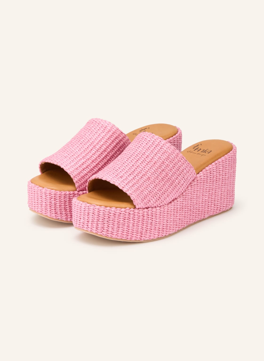 Produktový obrázek È MIA È Mia Wedges Na Klínku růžová