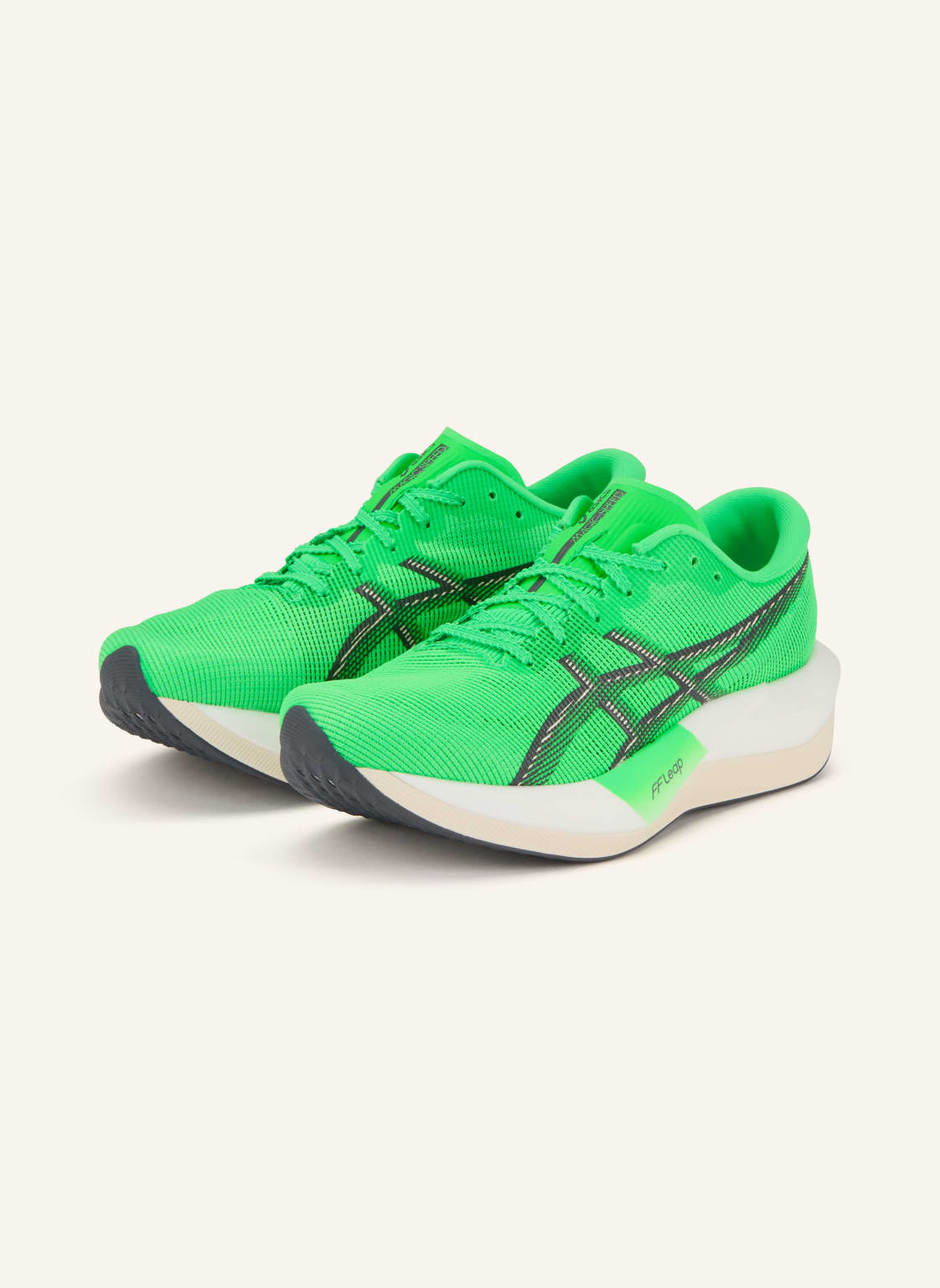 Produktový obrázek ASICS Asics Běžecké Boty Magic Speed 5 zelená / krémová / černá