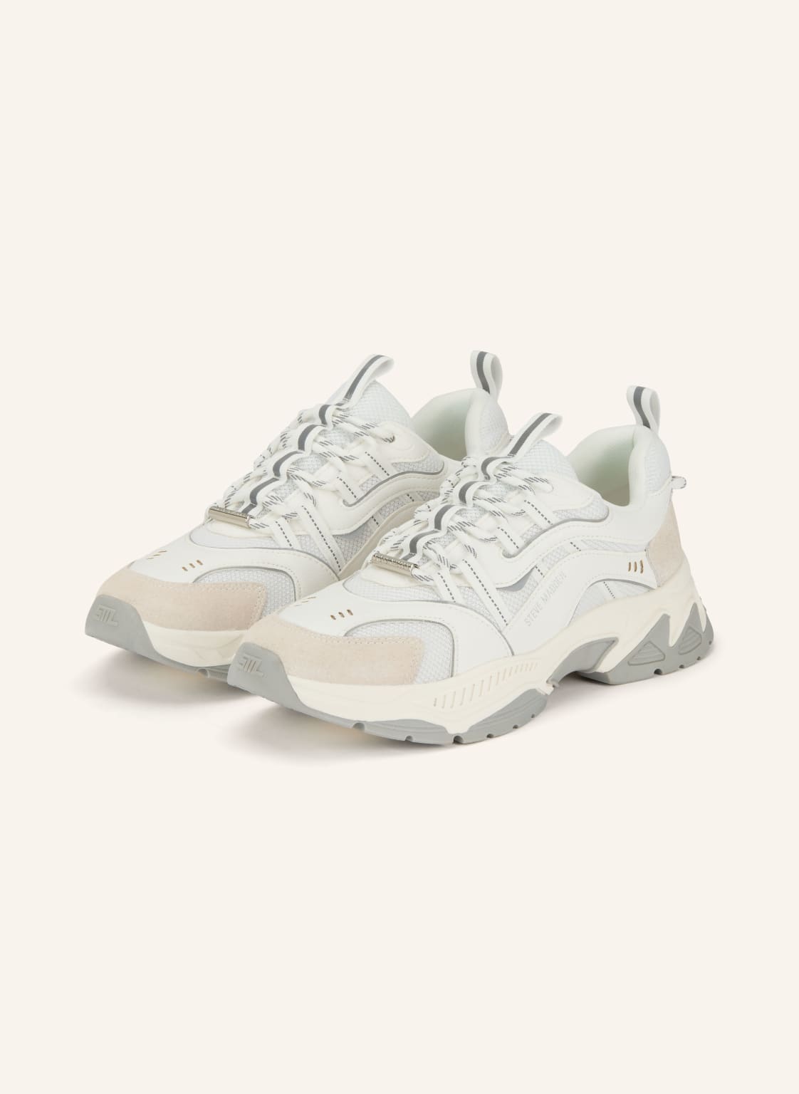 Produktový obrázek Steve Madden Steve Madden Tenisky Animates-E bílá / světle šedá