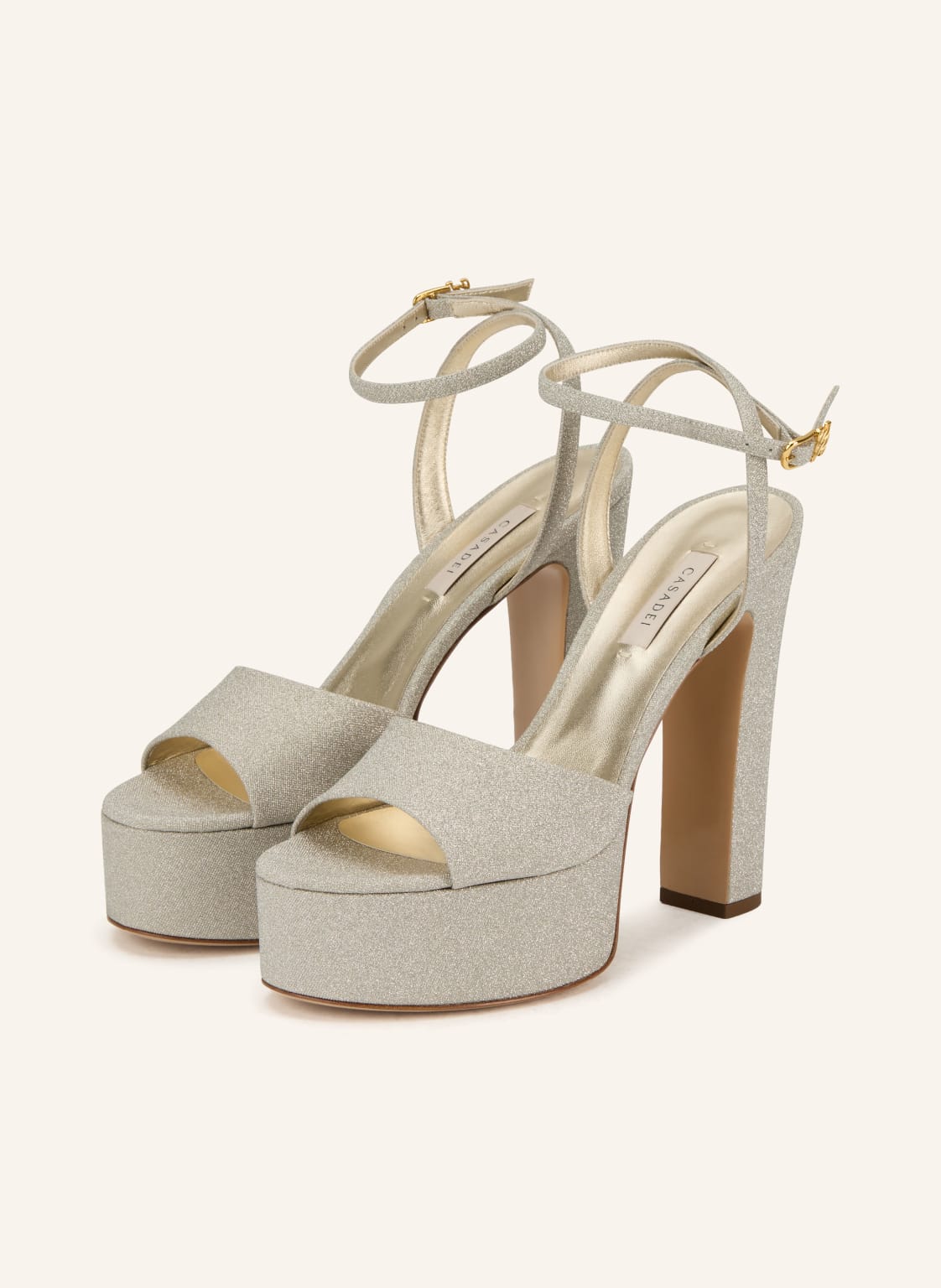 Produktový obrázek CASADEI Casadei Sandály Na Platformě Patty zlatá