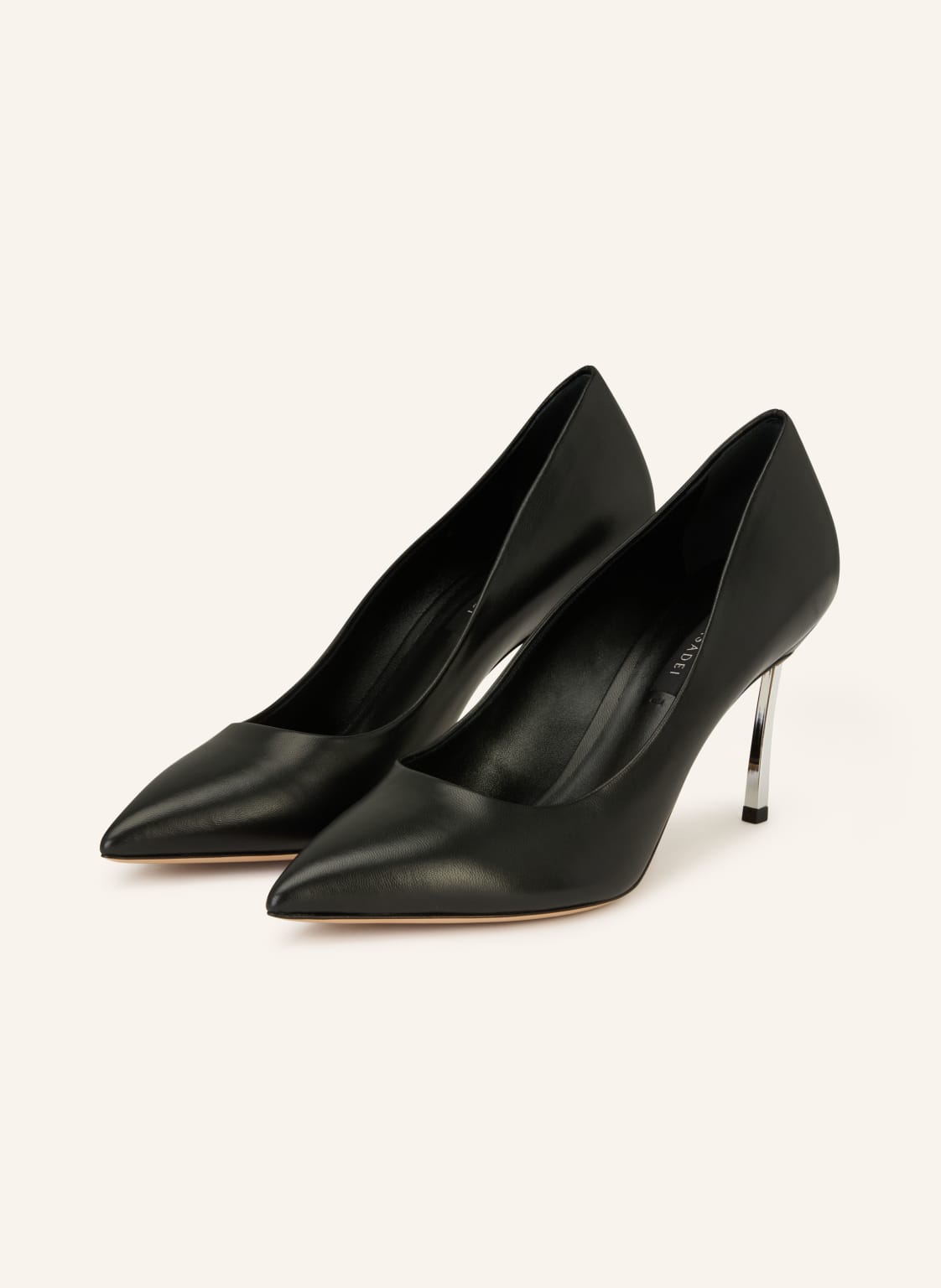 Produktový obrázek CASADEI Casadei Lodičky Blade Jolly černá / stříbrná