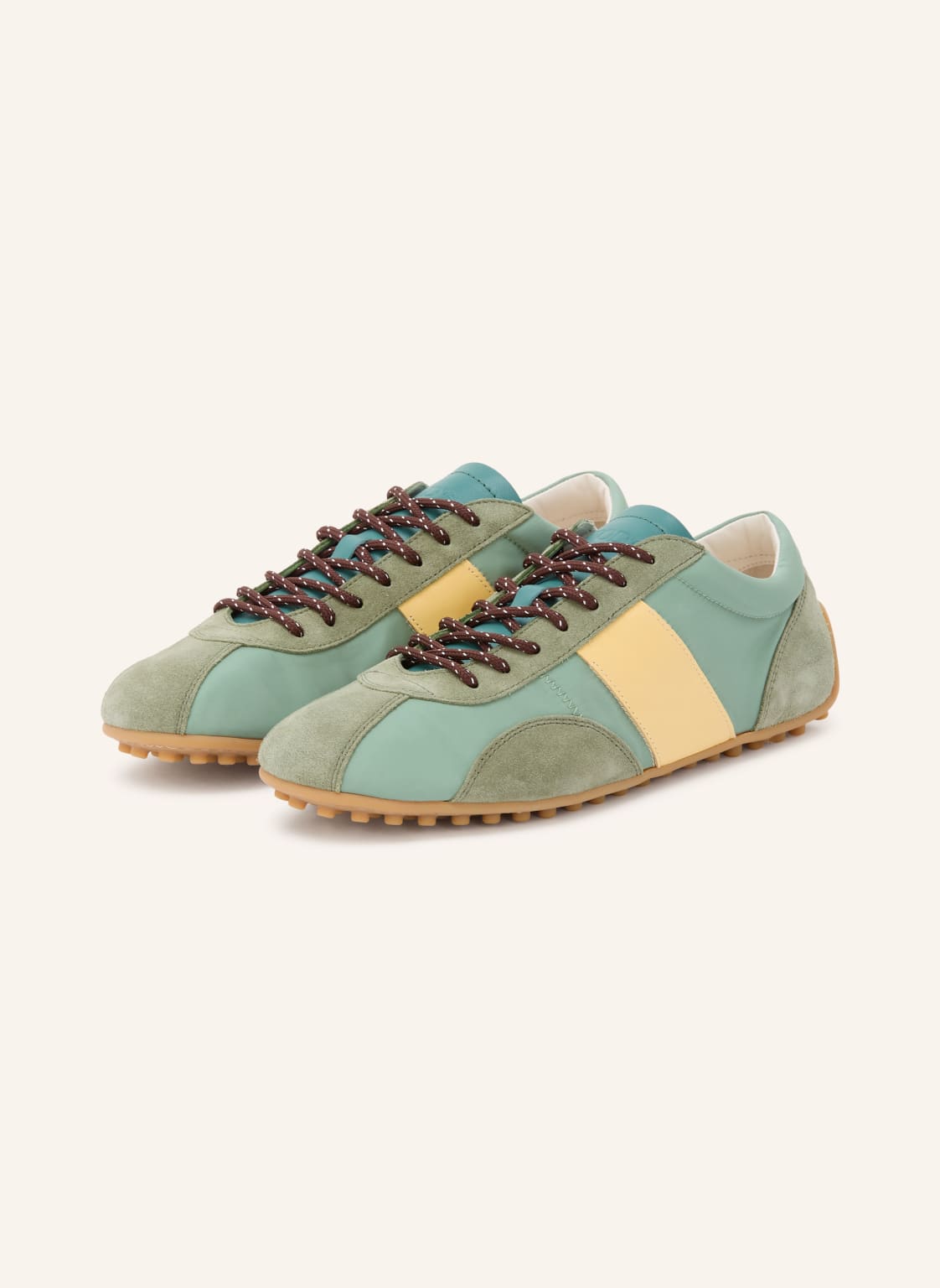 Produktový obrázek TOD'S Tod's Tenisky T-Marathon zelená / tmavě žlutá / světle zelená