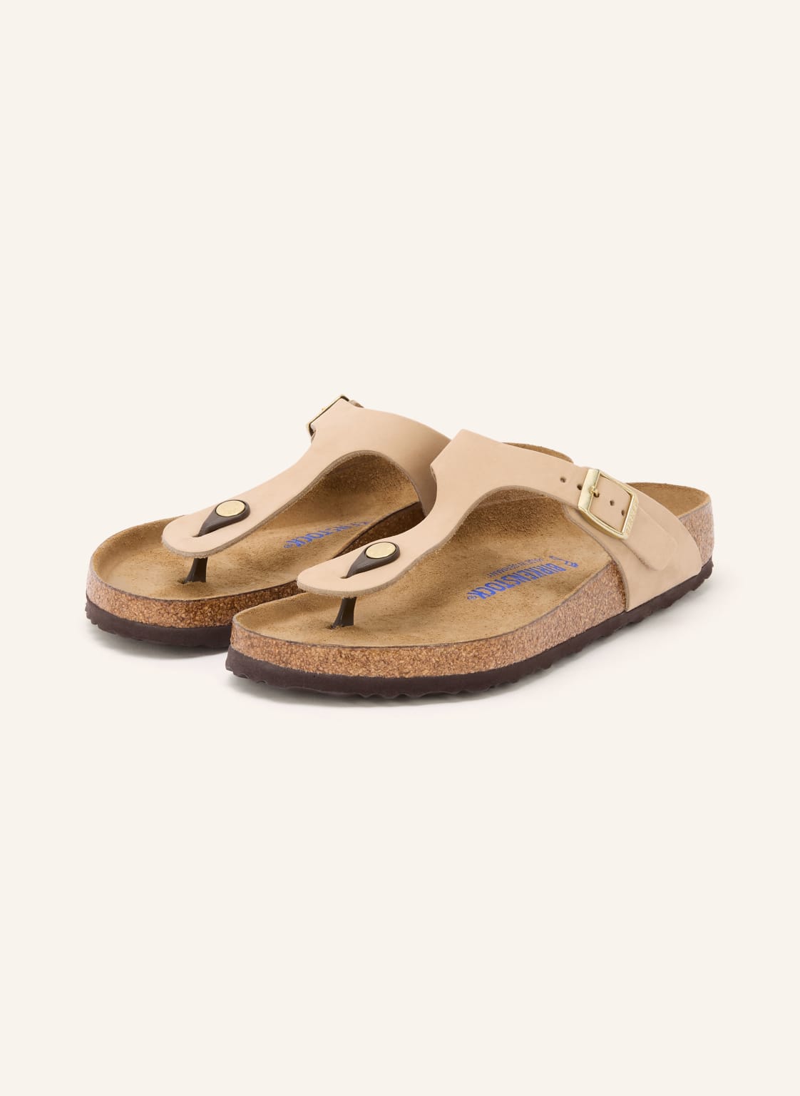 Produktový obrázek Birkenstock Birkenstock Rozdělovač Prstů Gizeh světle hnědá