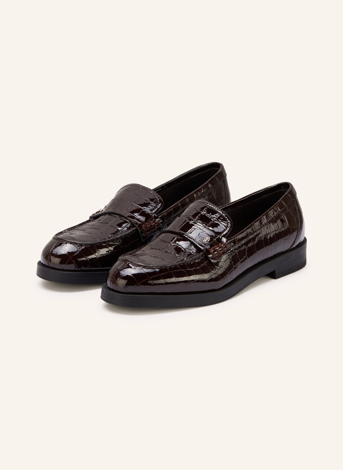 Produktový obrázek Jimmy Choo Jimmy Choo Penny Mokasíny Ivy tmavě hnědá