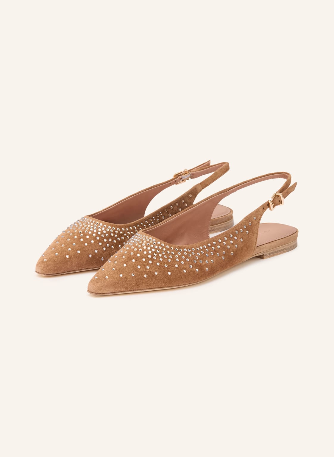 Produktový obrázek Kennel & Schmenger Kennel & Schmenger Slingballerinas Nika S Ozdobnými Kameny hnědá