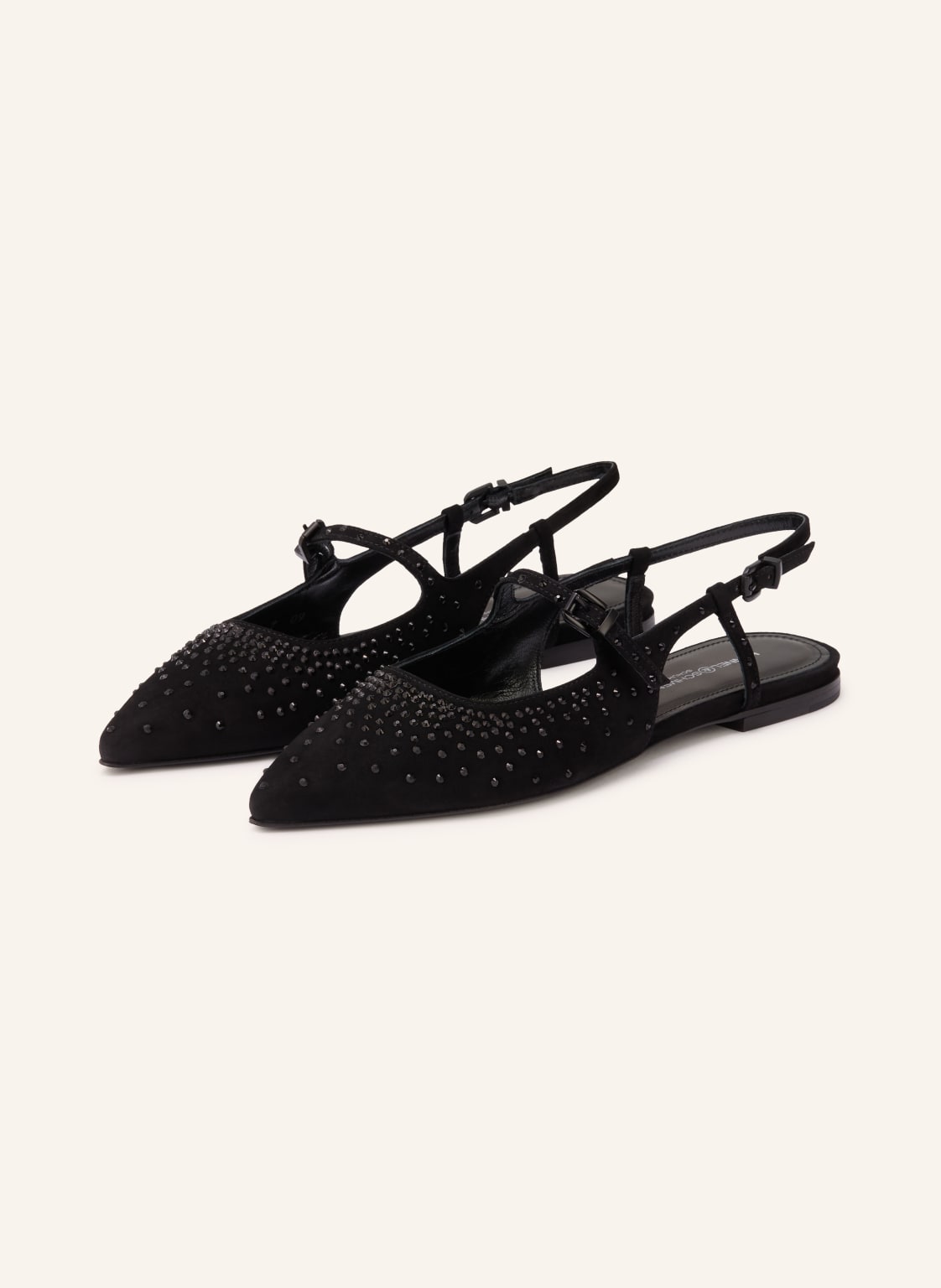 Produktový obrázek Kennel & Schmenger Kennel & Schmenger Slingballerinas Greta S Ozdobnými Kameny černá