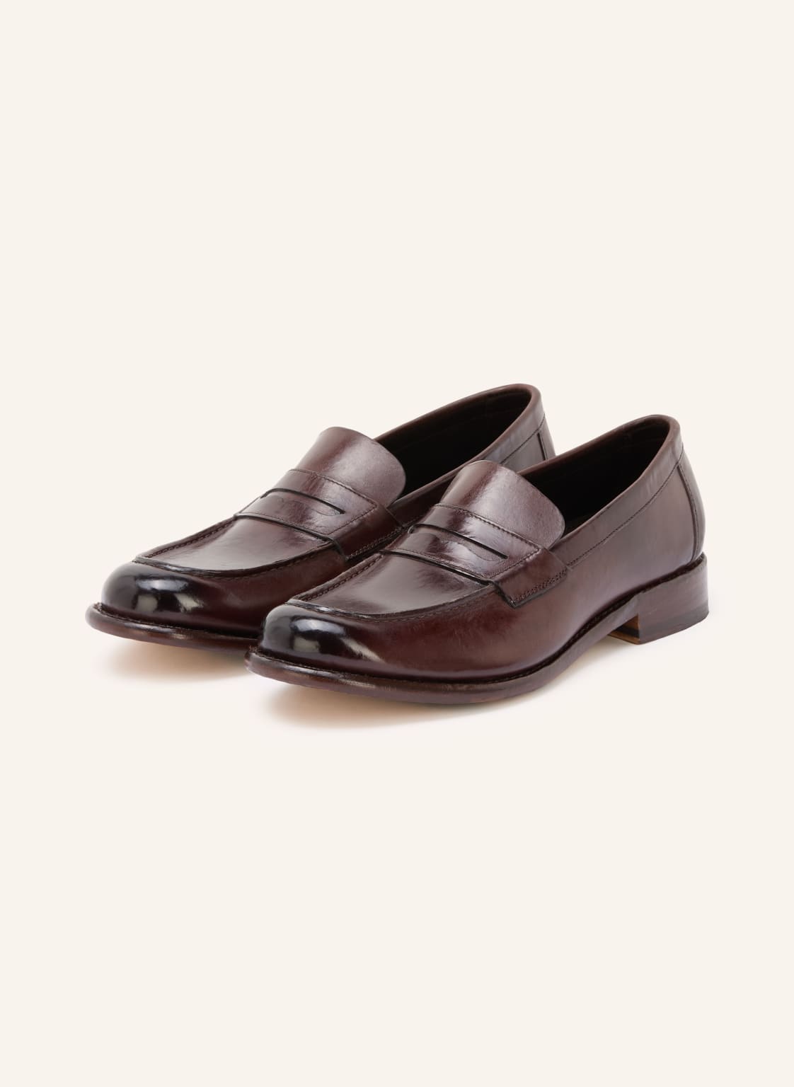 Produktový obrázek Cordwainer Cordwainer Penny Loafers tmavě hnědá