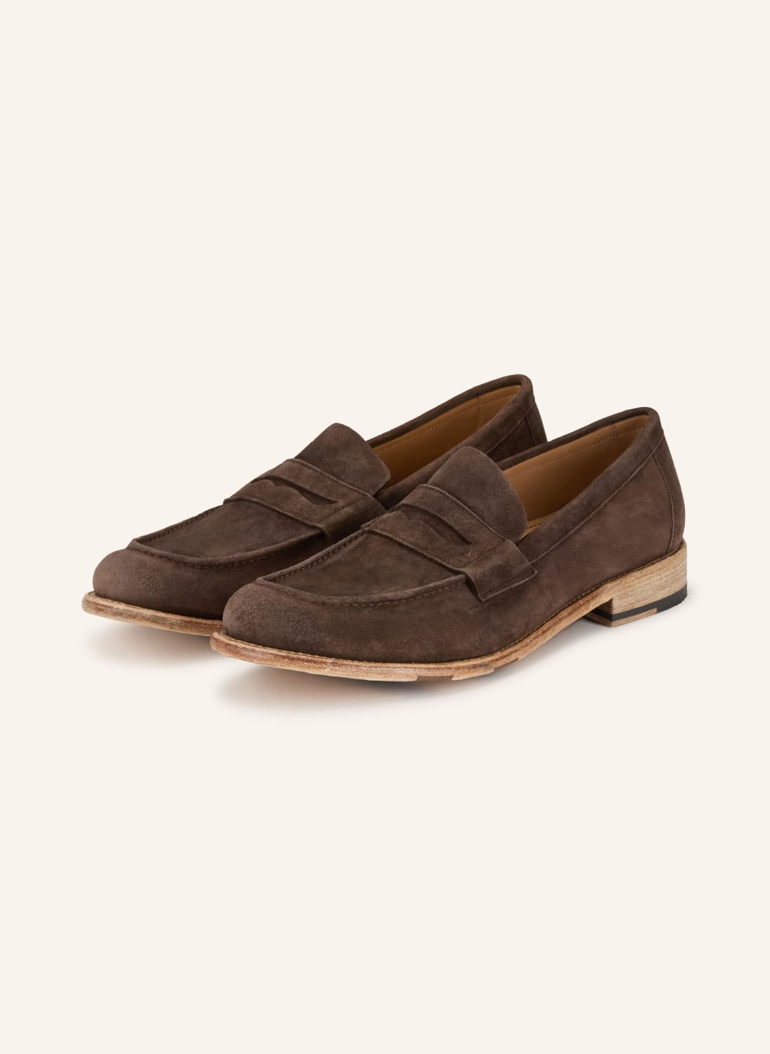 Produktový obrázek Cordwainer Cordwainer Penny Loafers tmavě hnědá