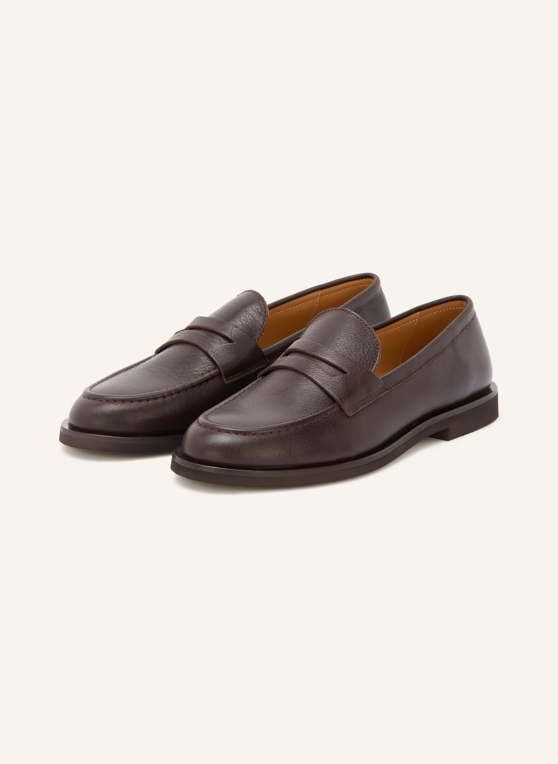Produktový obrázek Mrs & HUGS Mrs & Hugs Penny Loafers tmavě hnědá
