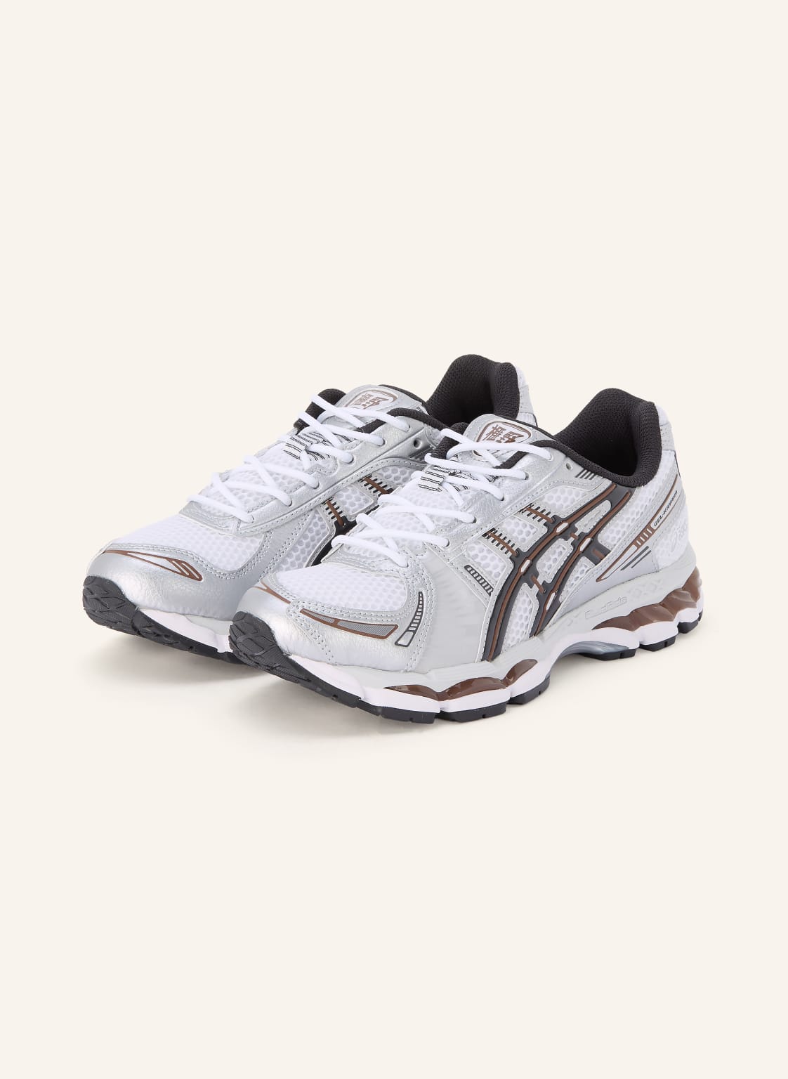 Produktový obrázek ASICS Asics Sneakersy Gel-Kayano 12.1 bílá / stříbrná / hnědá