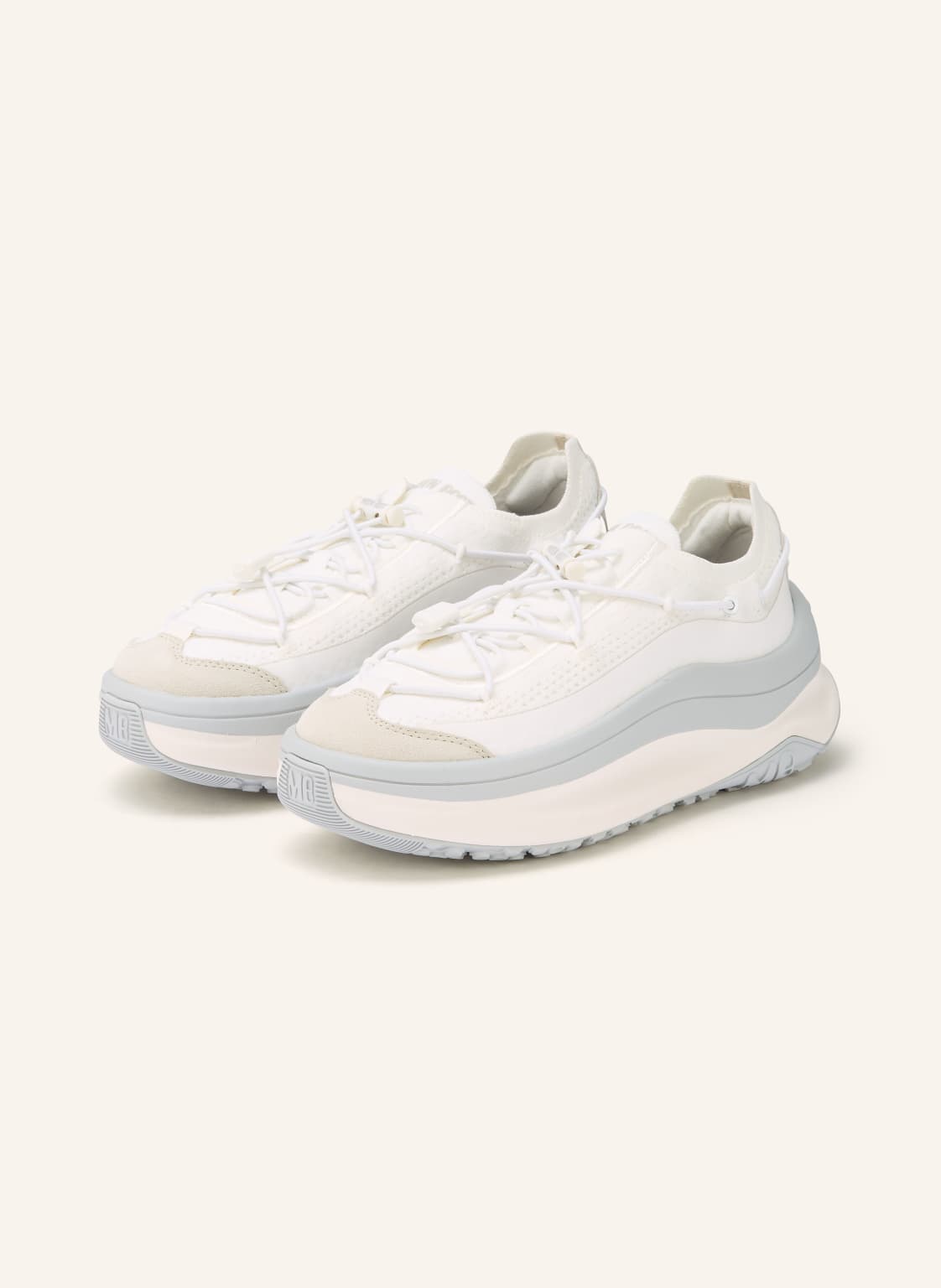 Produktový obrázek moon boot Moon Boot Tenisky moon247 Xlace bílá / šedá