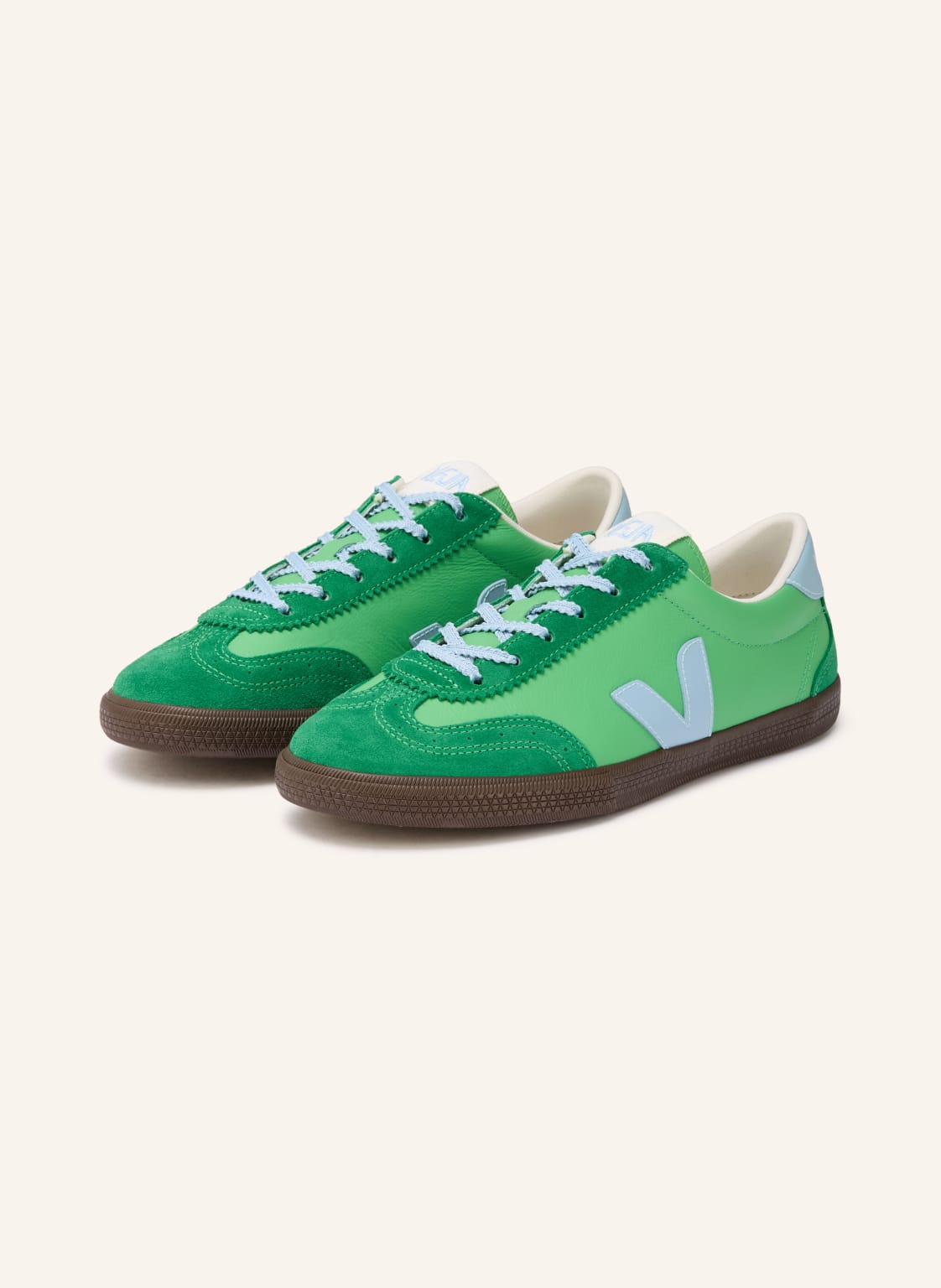 Produktový obrázek Veja Veja Teniska Volley zelená / černošedá