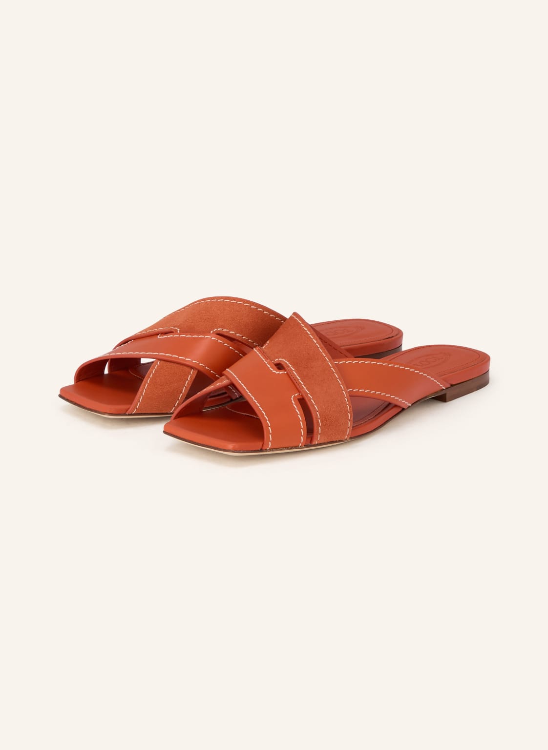 Produktový obrázek TOD'S Tod's Sandály tmavě oranžová