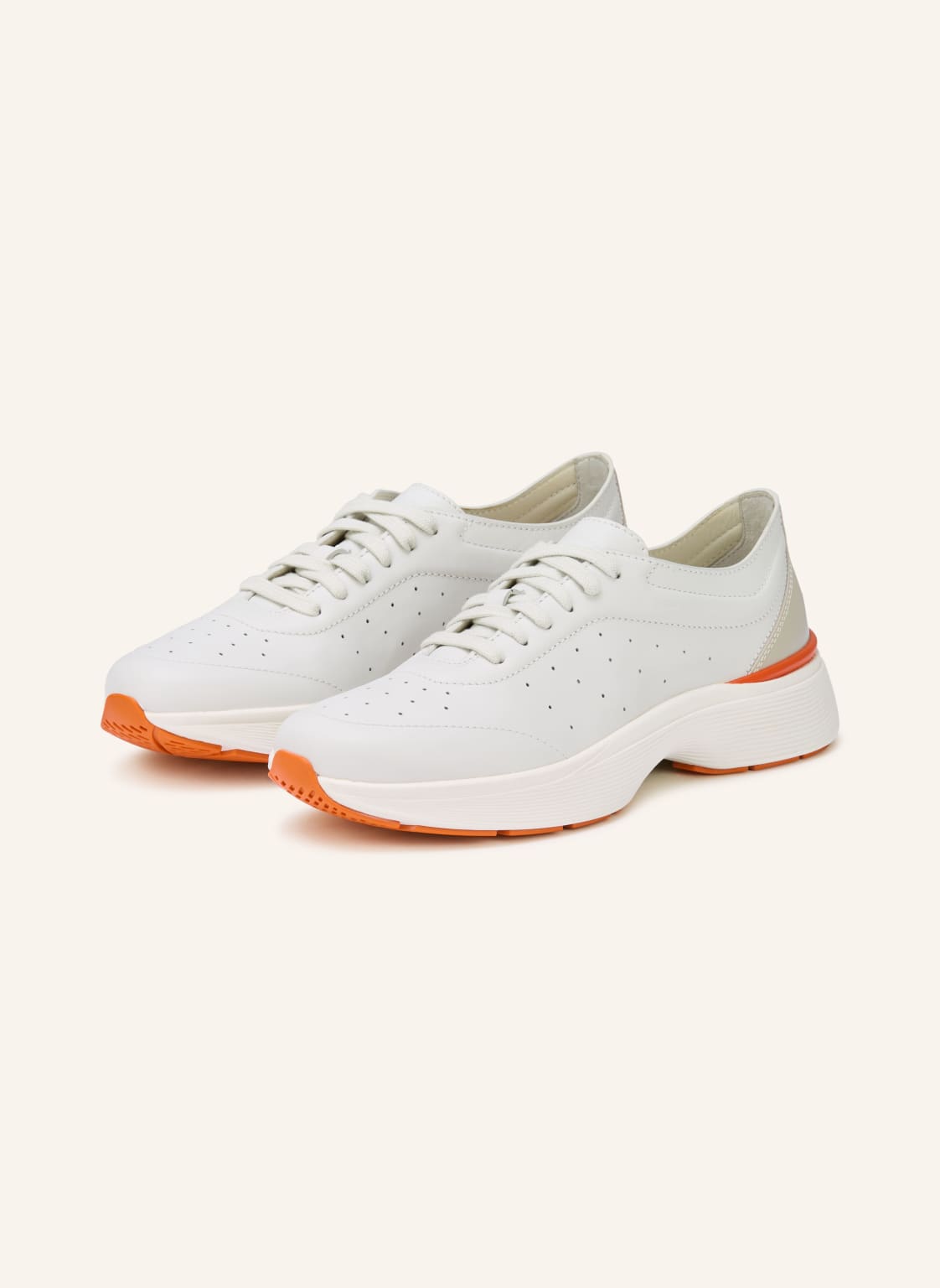 Produktový obrázek Santoni Santoni Tenisky Bounce bílá / světle šedá / oranžová