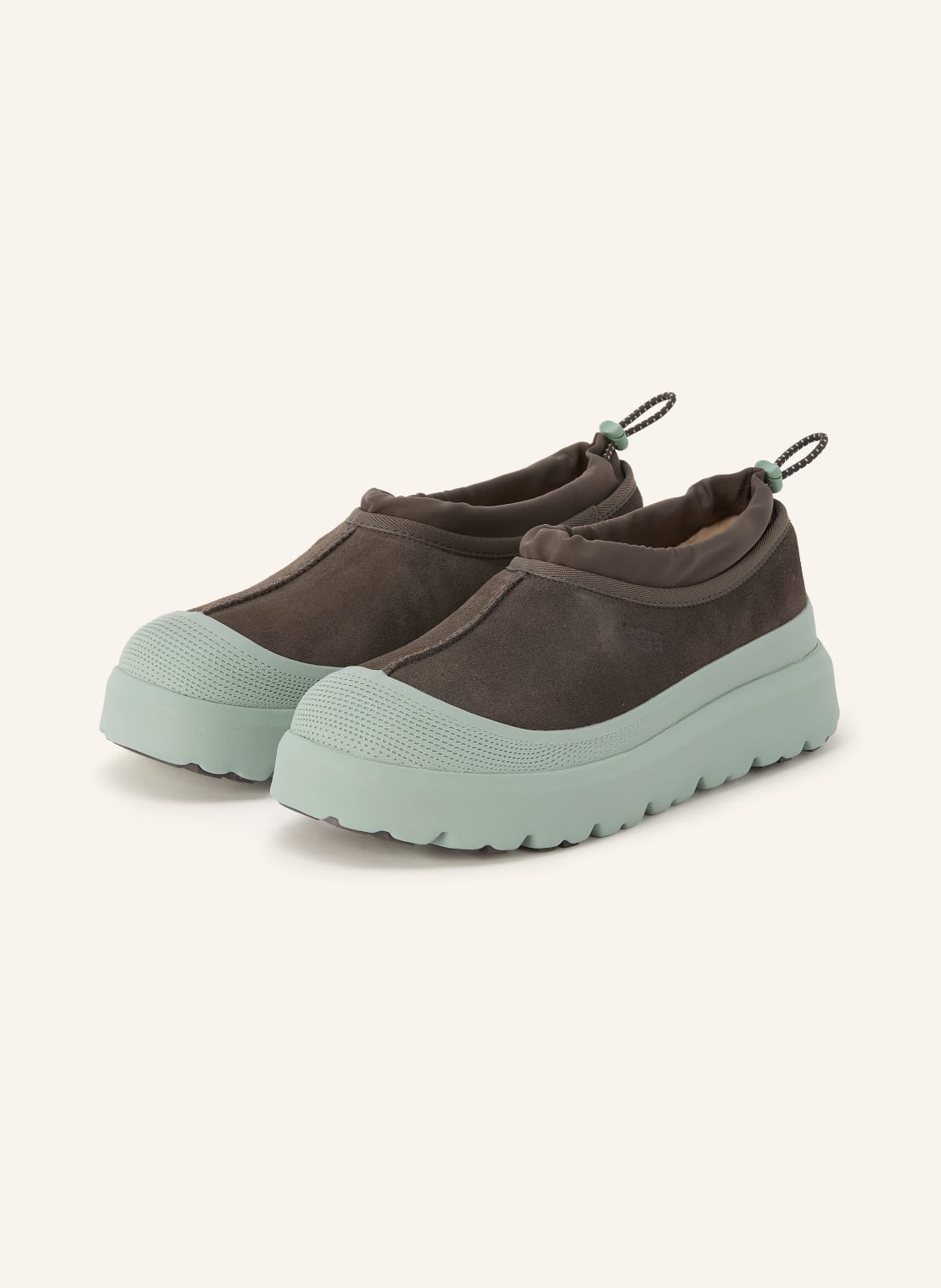 Produktový obrázek Ugg Ugg Pantofle Tasman Weather Hybrid tmavě šedá / tyrkysová