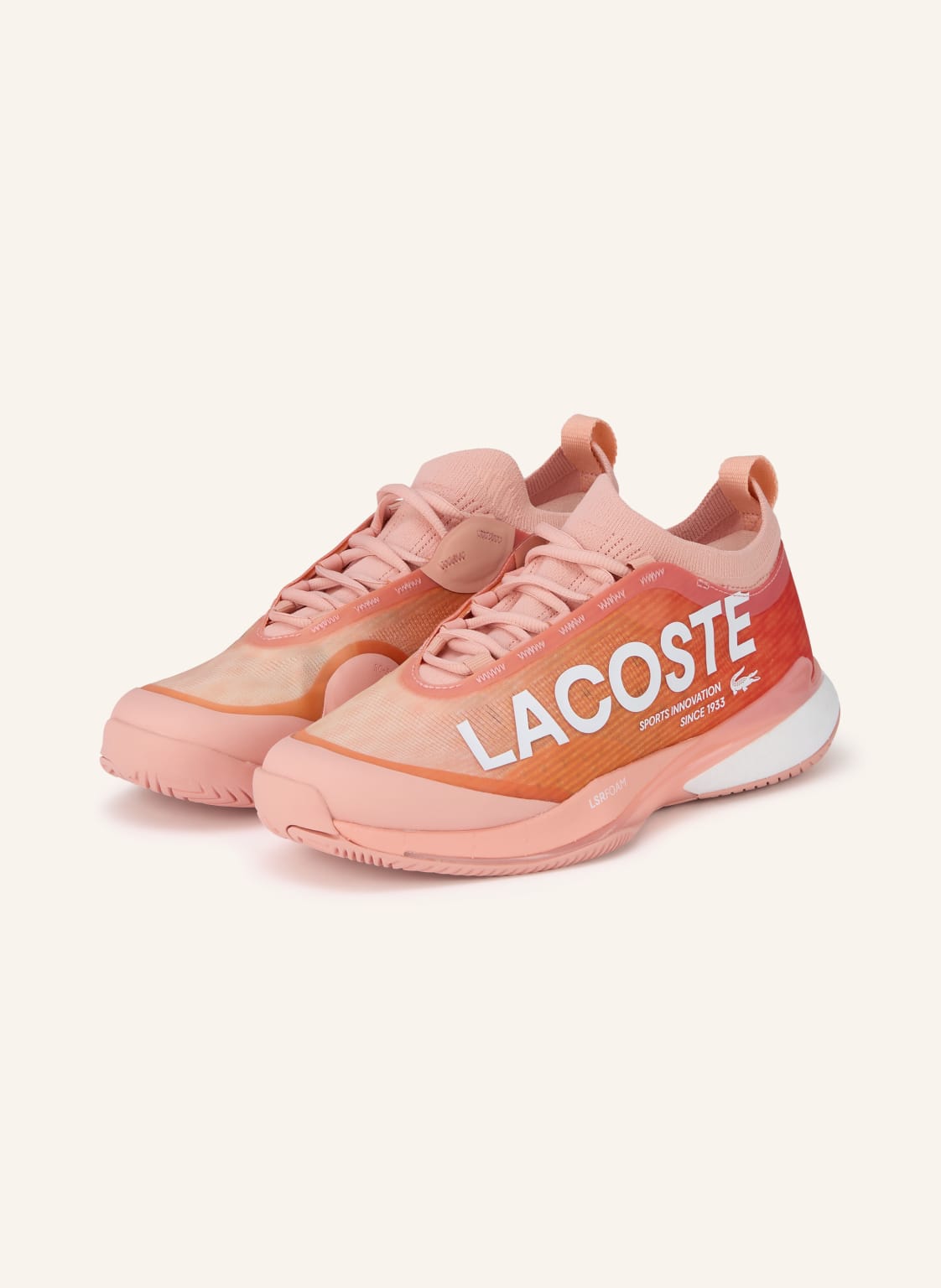 Produktový obrázek Lacoste Lacoste Tenisové Boty Ag-lt25 Lite lososová / bílá