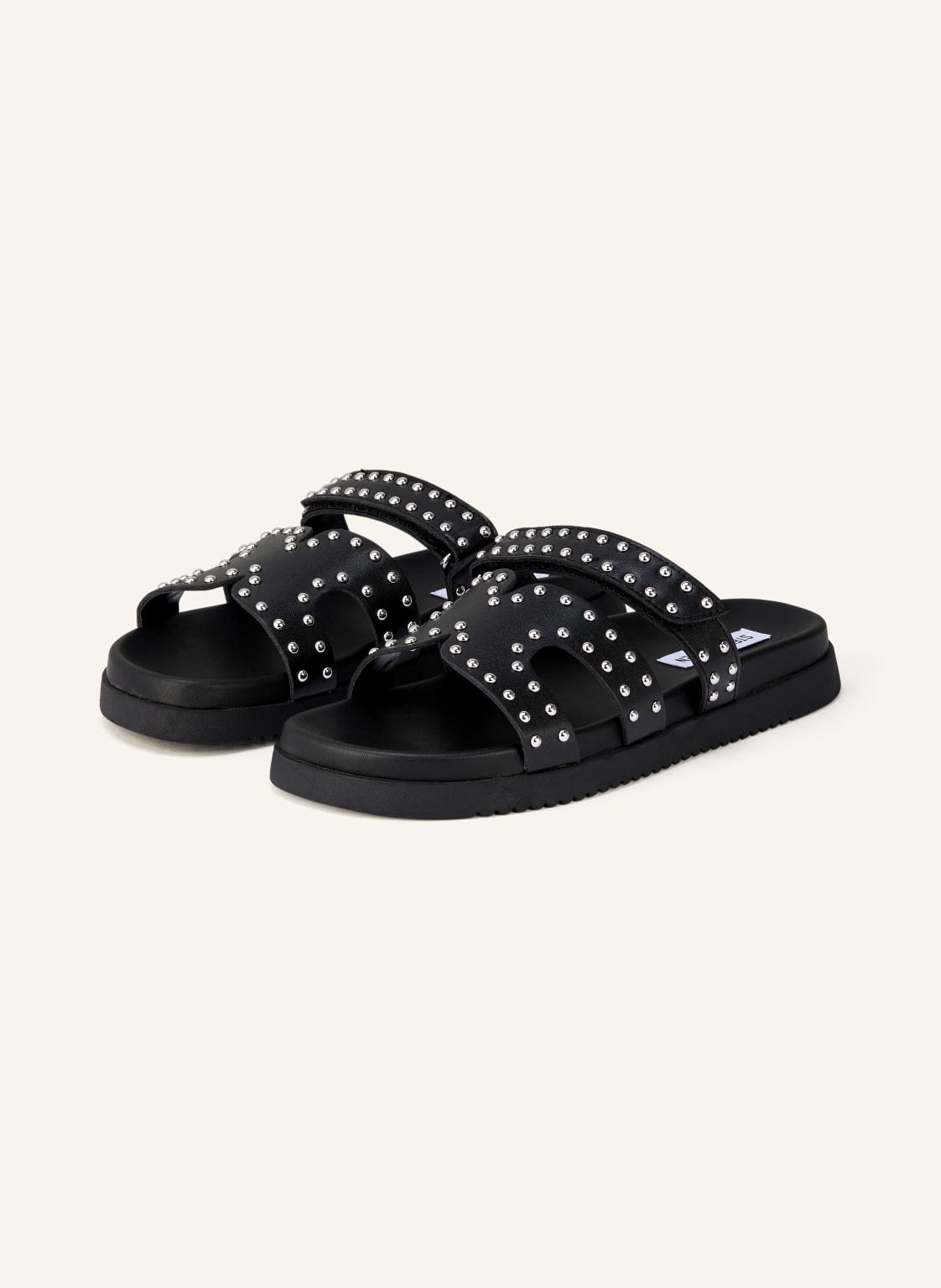 Produktový obrázek Steve Madden Steve Madden Pantofle Missile S Nýty černá