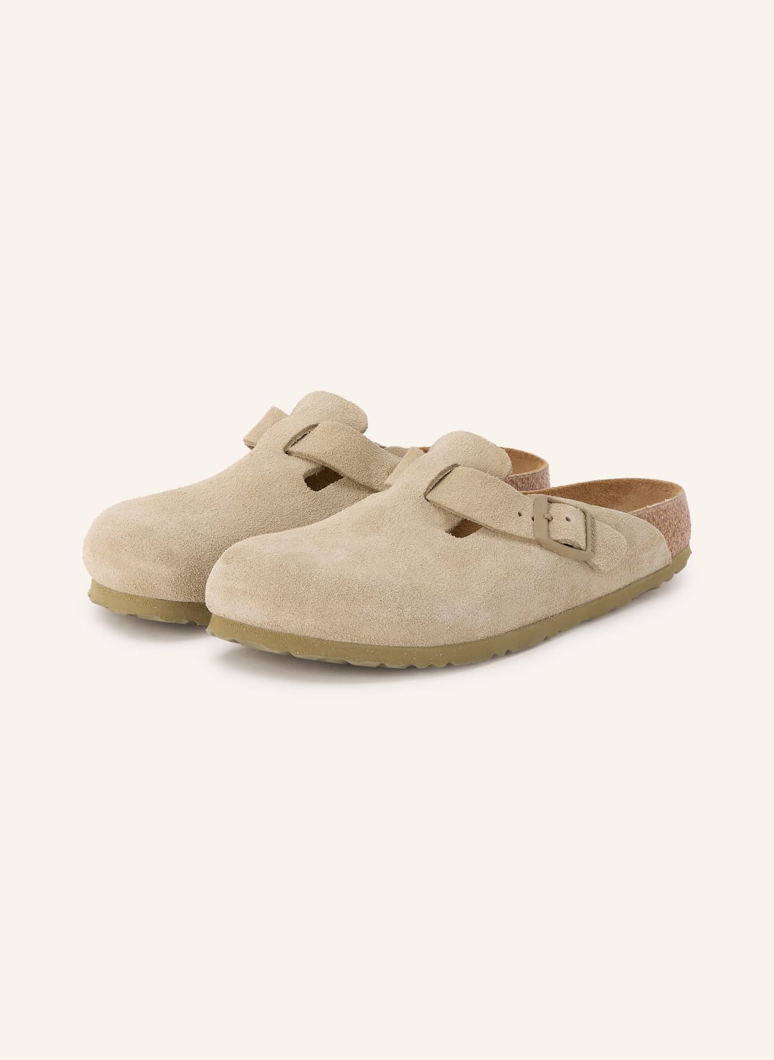 Produktový obrázek Birkenstock Birkenstock Pantofle Boston světle zelená