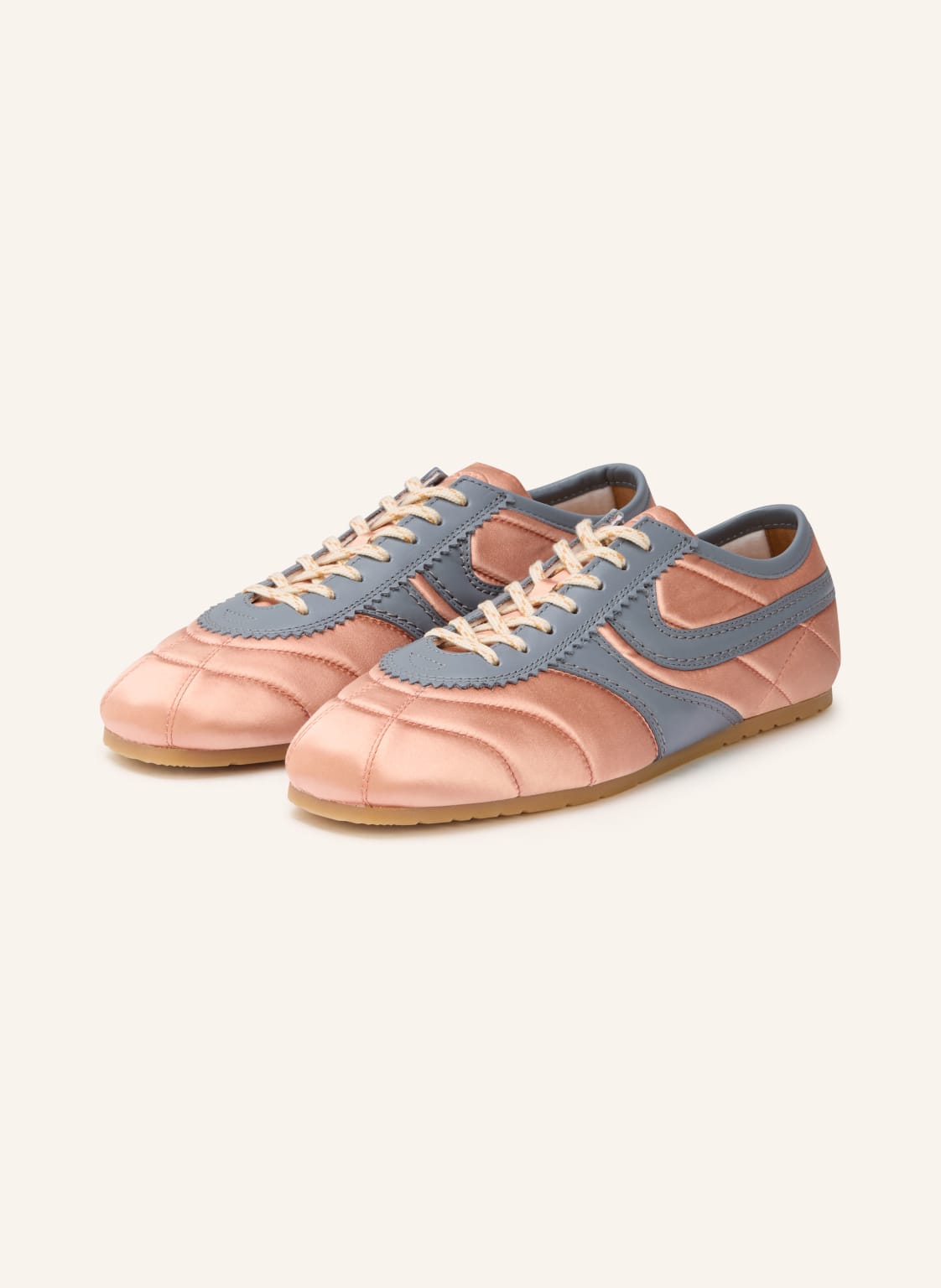 Produktový obrázek DRIES VAN NOTEN Dries Van Noten Tenisky lososová / šedá