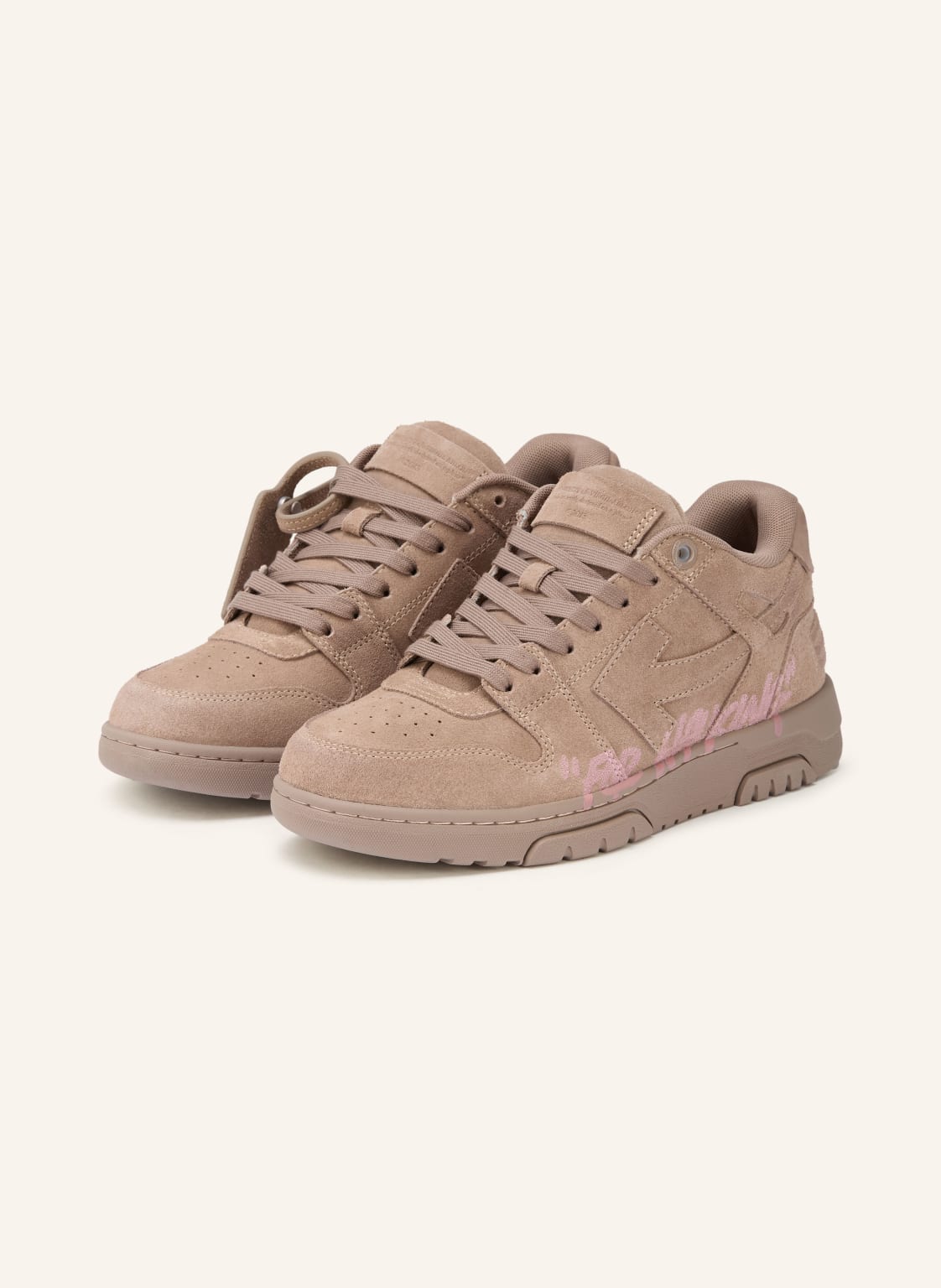 Produktový obrázek Off-White Off-White Tenisky Out Of Office černošedá / růžová
