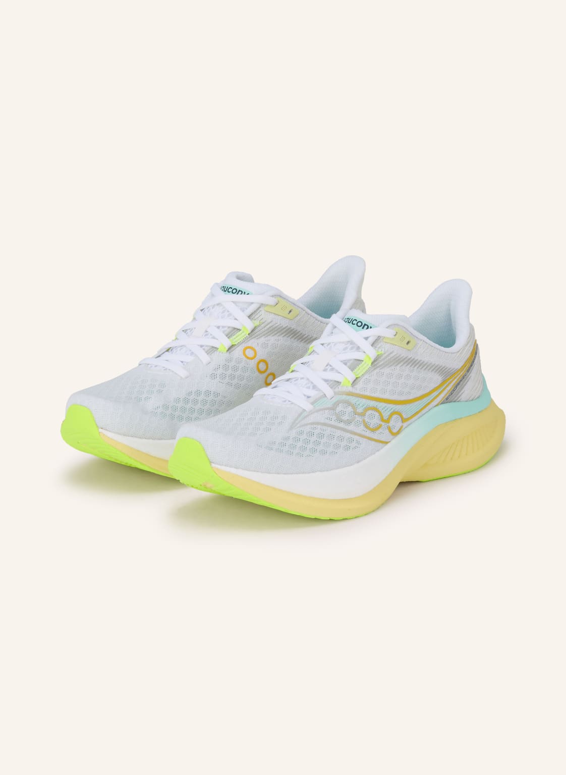 Produktový obrázek Saucony Saucony Běžecké Boty Endorphin Speed 5 bílá / neonově zelená / tyrkysová