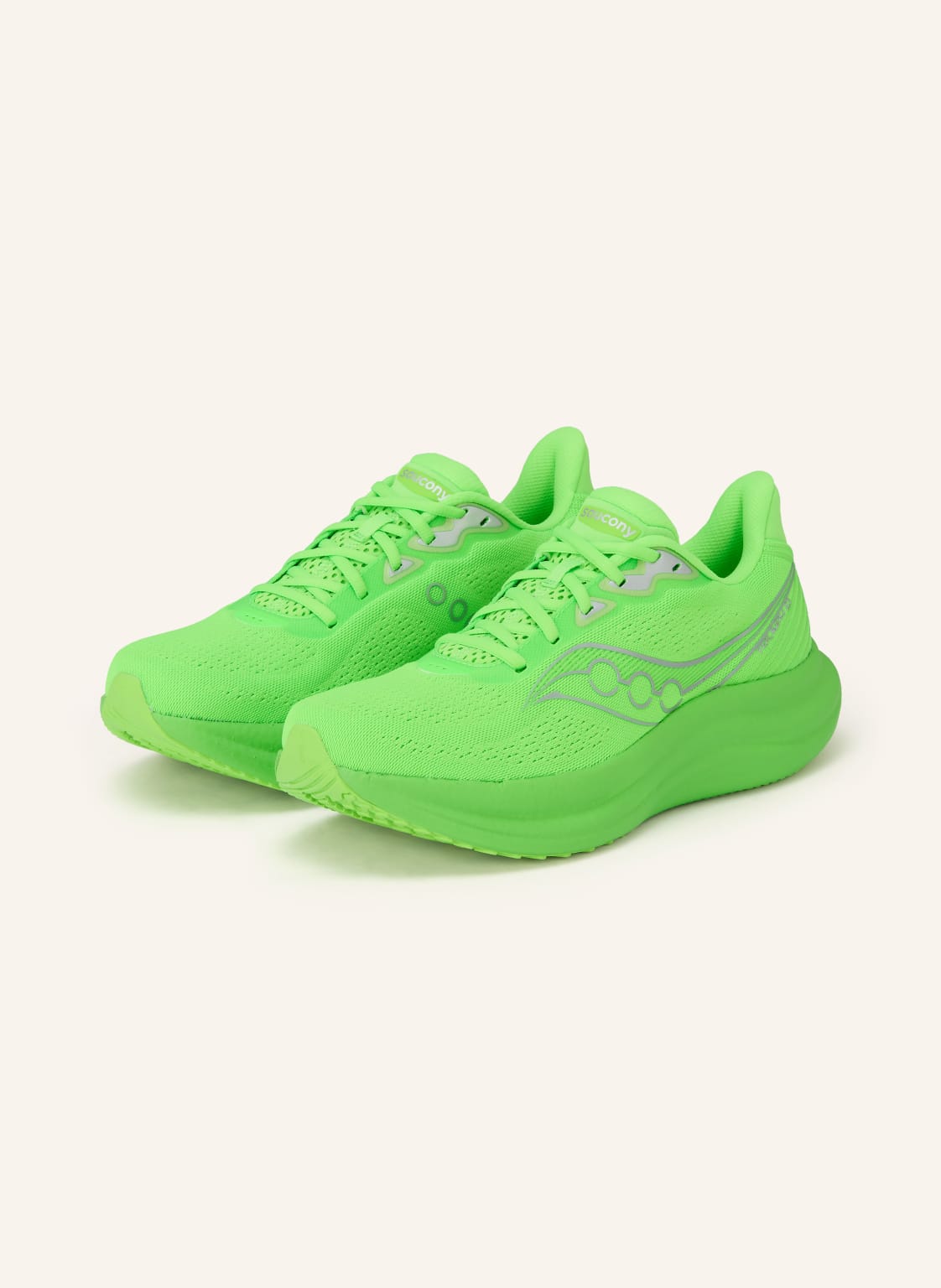 Produktový obrázek Saucony Saucony Běžecké Boty Triumph 23 neonově zelená / stříbrná